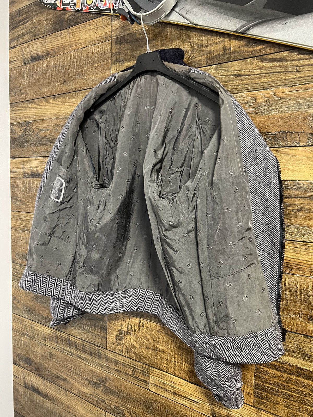 Dior CHRISTIAN DIOR MONSIEUR Wool Bomber Jacket Size US M / EU 48-50 / 2 - 15 Thumbnail