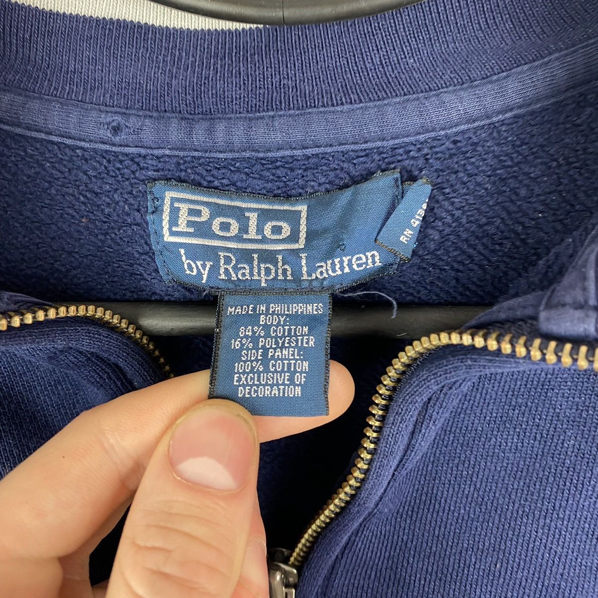 Polo Ralph Lauren Polo Ralph Lauren 1/4 zip vintage sweatshirt 1/3 1/2 90’s Size US M / EU 48-50 / 2 - 3 Thumbnail