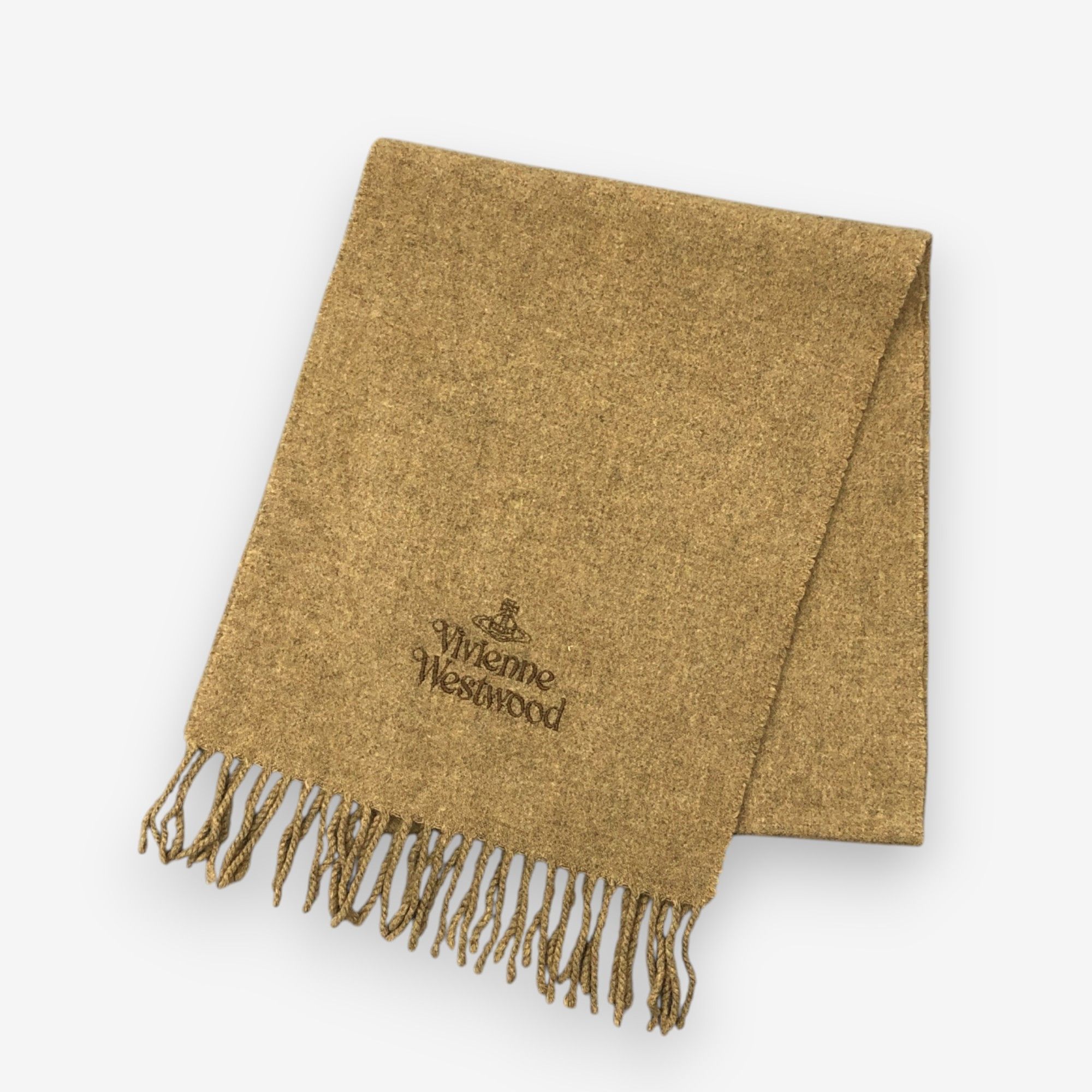 Japanese Brand Vintage Vivienne Westwood Scarf Muffler Wool Orbs Scarves Size ONE SIZE - 3 Thumbnail