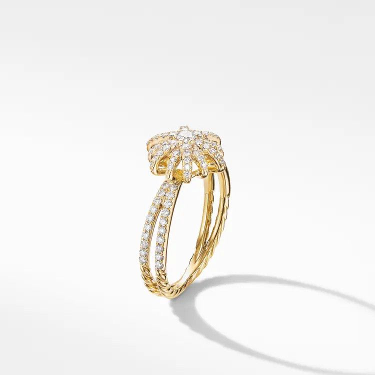 David Yurman o1s1wg111025 R14839D /Size 8 /Starburst Ring in Golden Size ONE SIZE - 3 Thumbnail