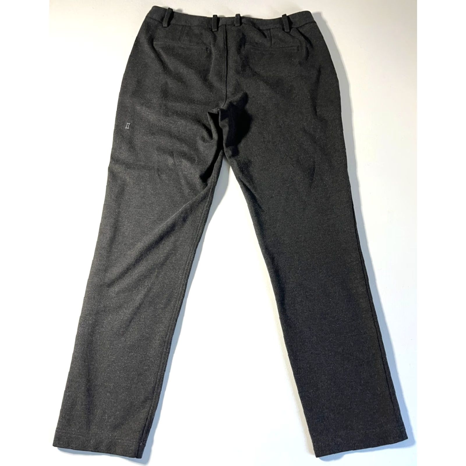 Vintage Kit and Ace Men’s Chino Pants Rayon Blend Stretch Gray 34 Inseam 29.5 Straight Front Flat Waist 34 Size 34 Regular Size US 34 / EU 50 - 4 Thumbnail