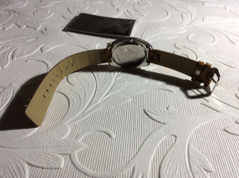 Designer Paul's Boutique brown leather strap watch Size ONE SIZE - 6 Thumbnail