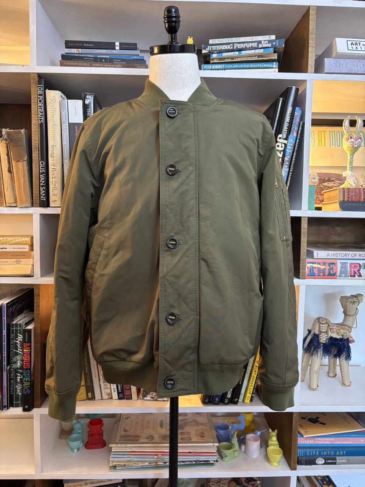 Scotch & Soda Scotch & Soda Fleece Lined Bomber Jacket Size US XL / EU 56 / 4 - 1 Thumbnail