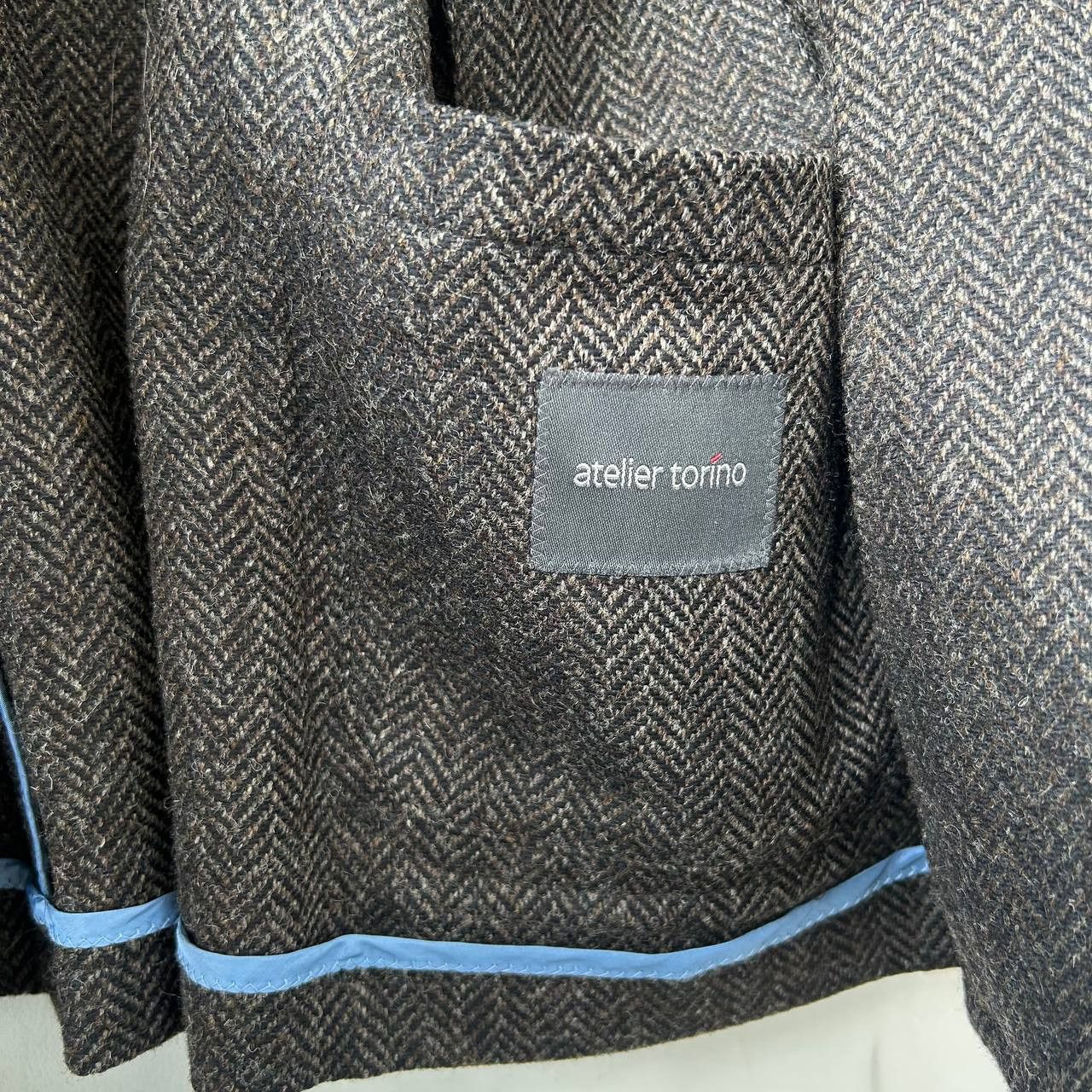 PT Torino Atelier Torino tweed blazer #1351 Size US L / EU 52-54 / 3 - 3 Thumbnail