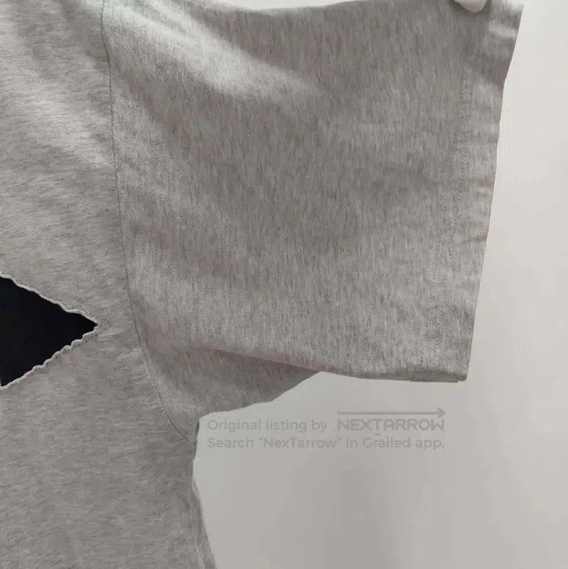 Moschino Moschino Black and Gray Graphic Summer T-Shirt . Size M / US 6-8 / IT 42-44 - 6 Thumbnail