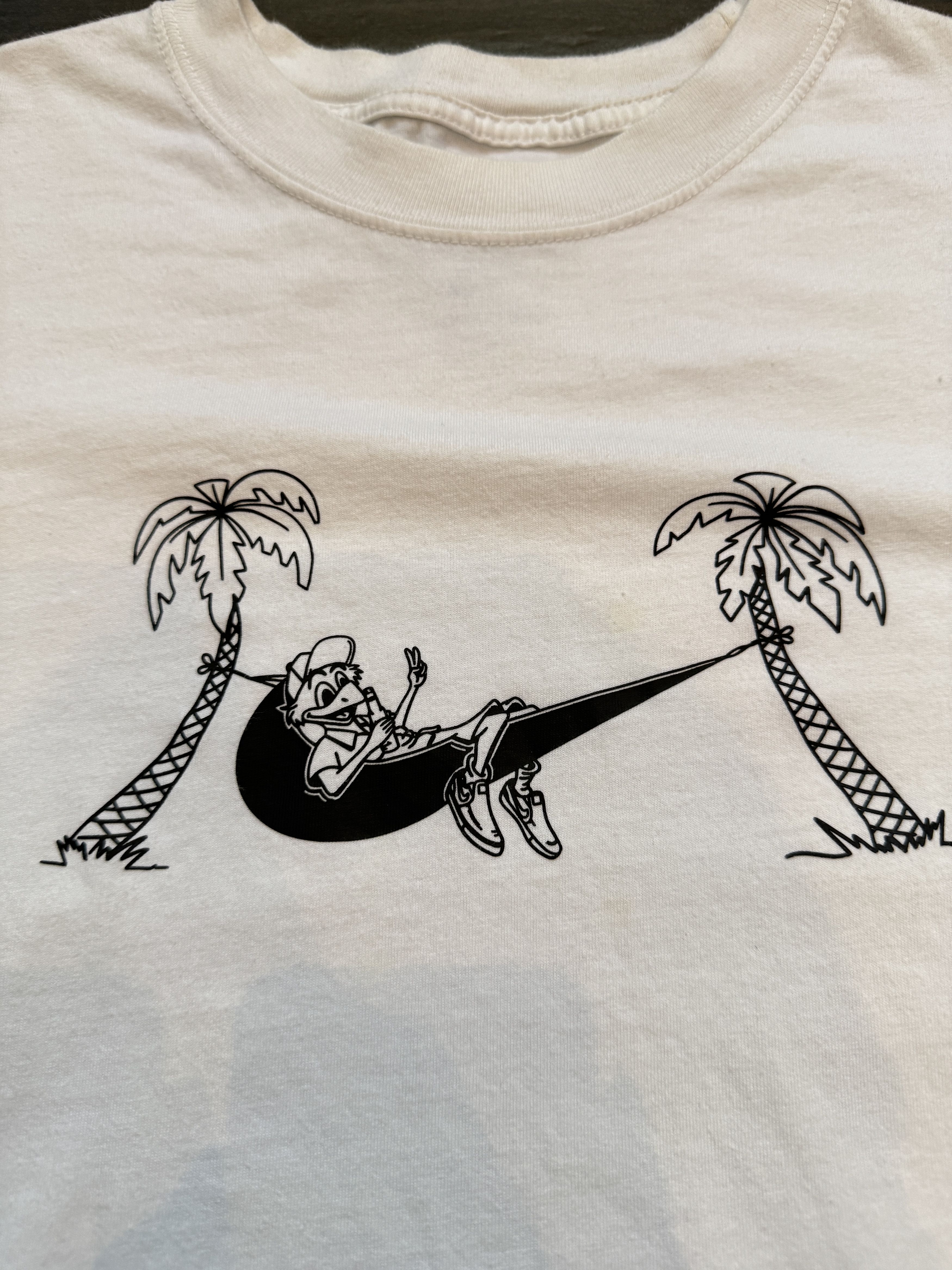 Nike Nike SB Hammock Duck Tee White Size US L / EU 52-54 / 3 - 2 Thumbnail