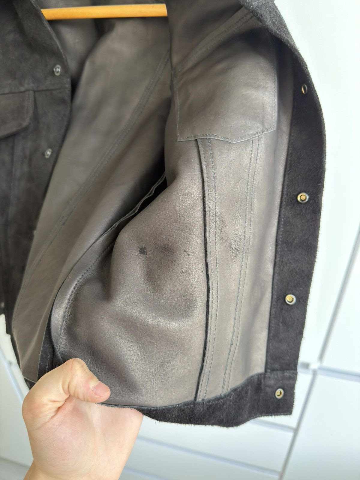 The Real McCoy's Joe McCoy Western Rough Out Leather Jacket S Size US S / EU 44-46 / 1 - 10 Thumbnail