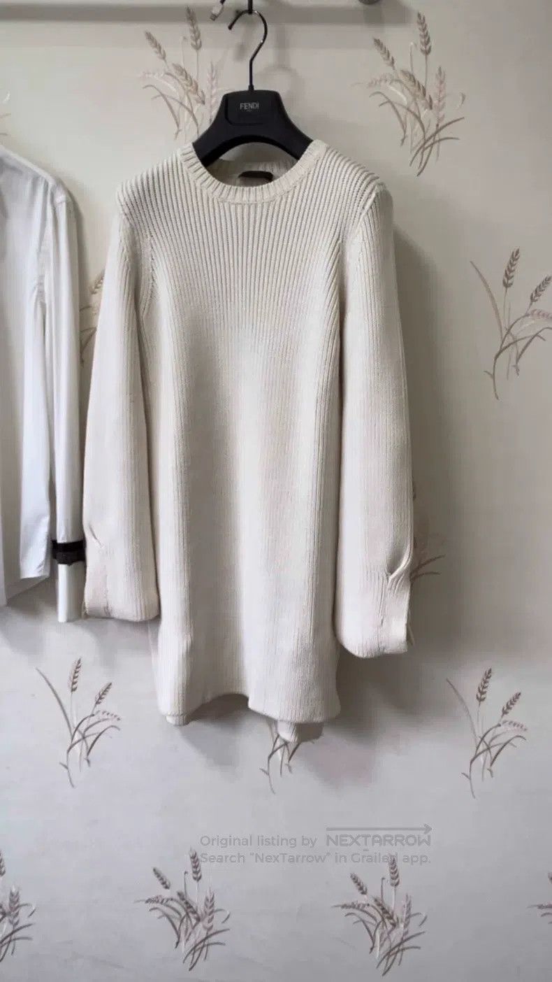 The Row The Row Wool Long Knit Dress Size XL / US 12-14 / IT 48-50 - 1 Thumbnail