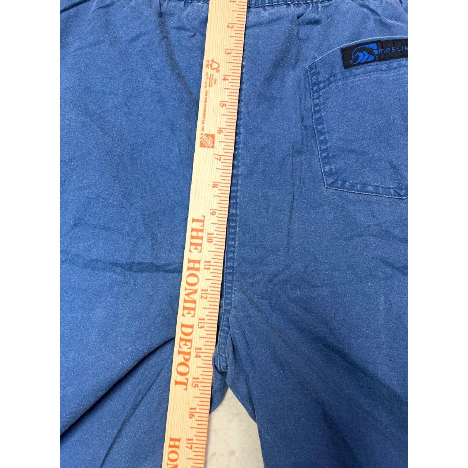 Vintage VINTAGE Urban Pipeline Pants Flat Front Slim Fit 100% Cotton Men Large Blue Dress Flat Front Slimming Shirts? Sorry. Size US 33 - 5 Thumbnail