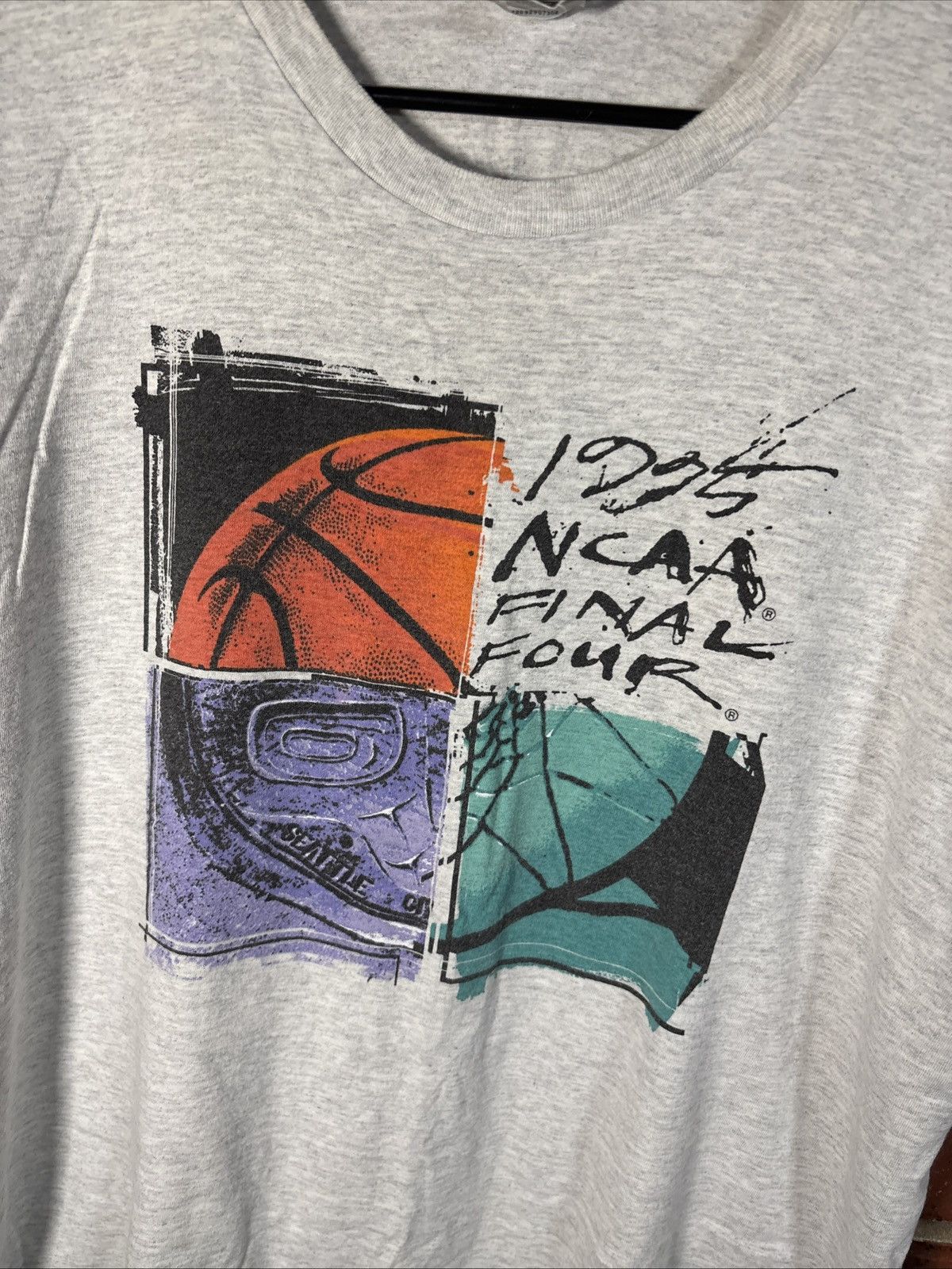 Nike VINTAGE 90s NCAA FINAL FOUR Basketball Shirt College Size L Size US L / EU 52-54 / 3 - 2 Thumbnail