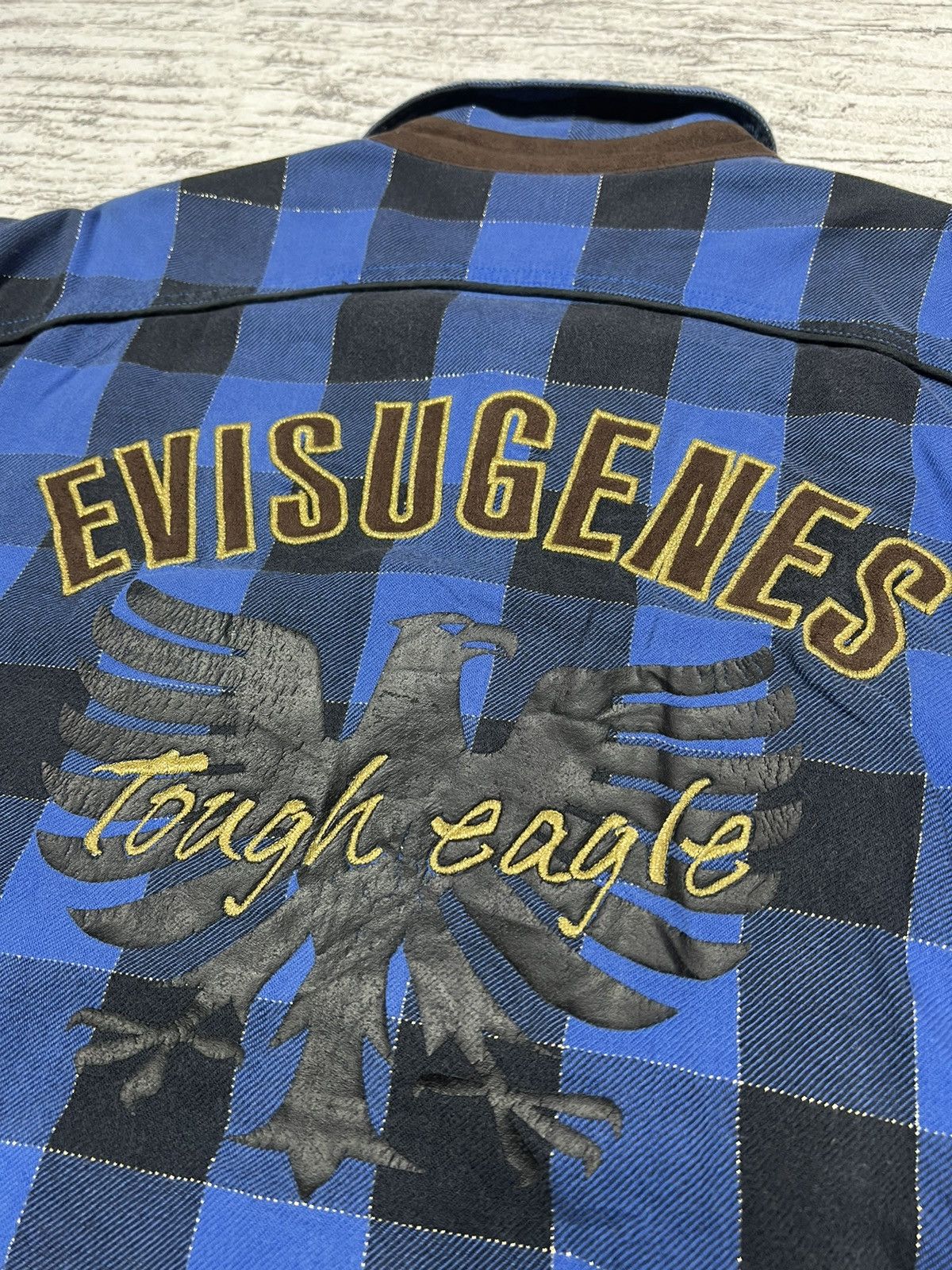 Number (N)ine 2000s Archival Evisu Hysteric Raf Plaid Shirt y2k Lgb Ifsix Size US M / EU 48-50 / 2 - 4 Thumbnail