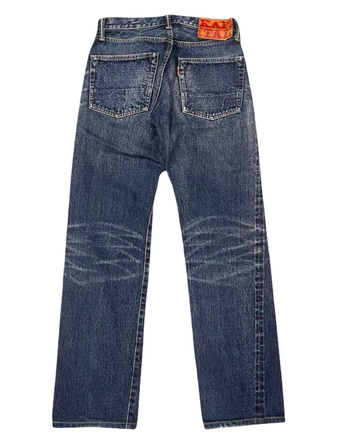 Kapital Blue Hands Japanese Denim Jeans Size US 27 - 2 Thumbnail