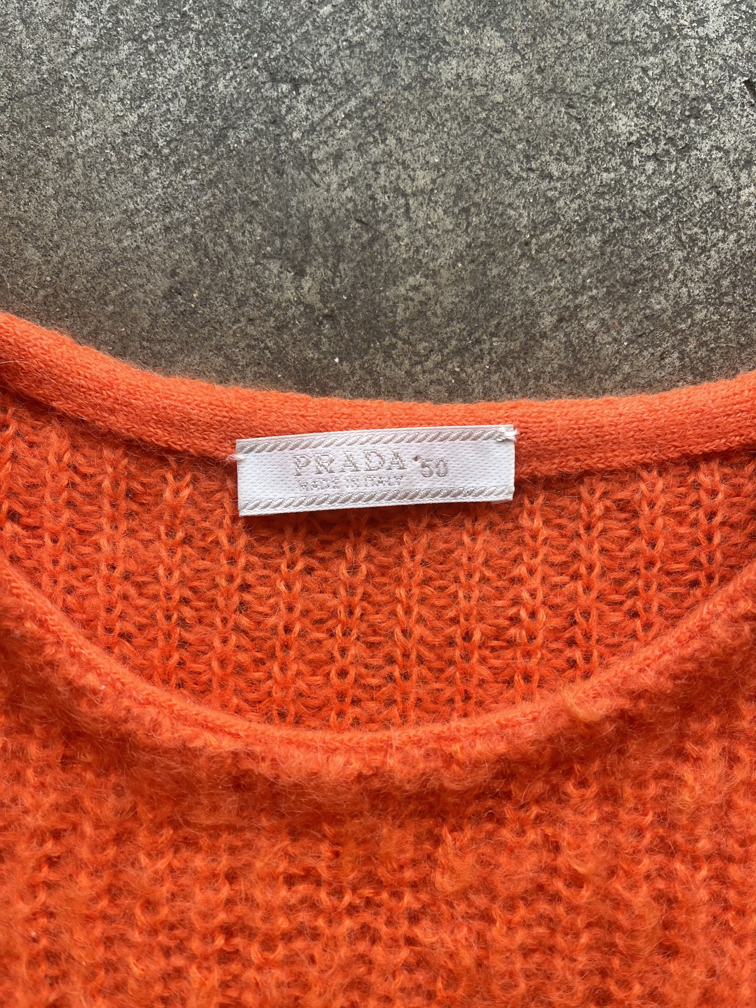 Prada Prada AW 2007 Mohair Sweater Sample Size US L / EU 52-54 / 3 - 4 Thumbnail
