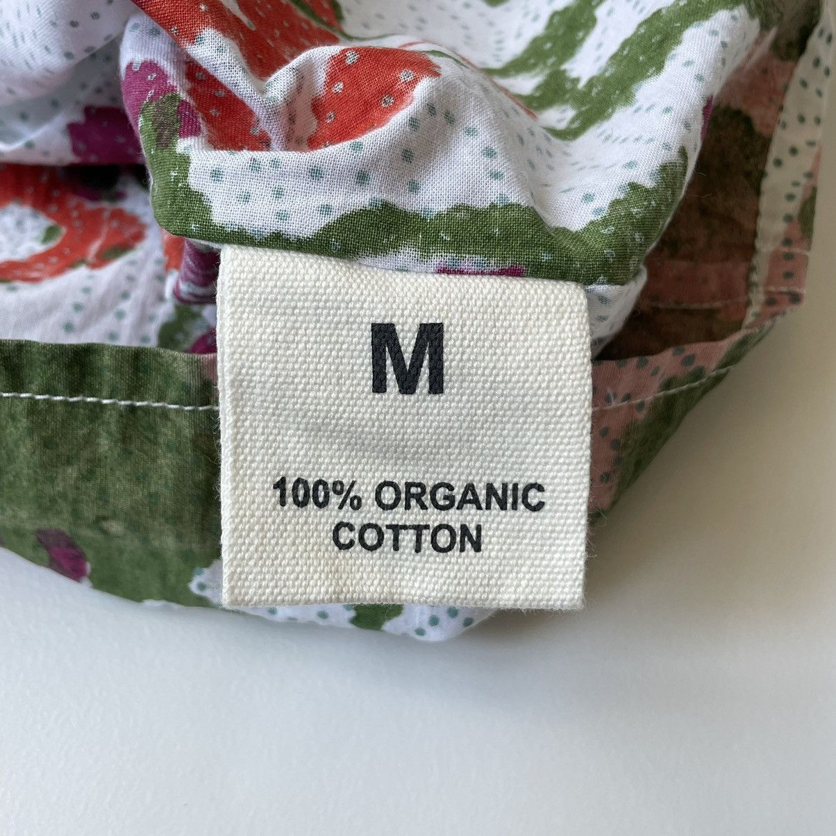 Story Mfg. Paisley + Cartoon Poppy Print Shirt Size US M / EU 48-50 / 2 - 12 Thumbnail