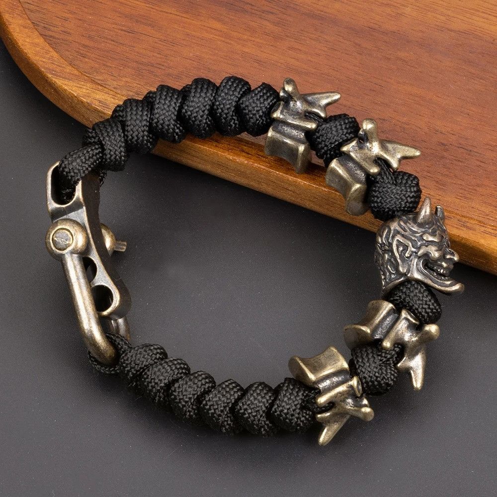 Jewelry Vintage Skull Bracelet Size ONE SIZE - 3 Thumbnail