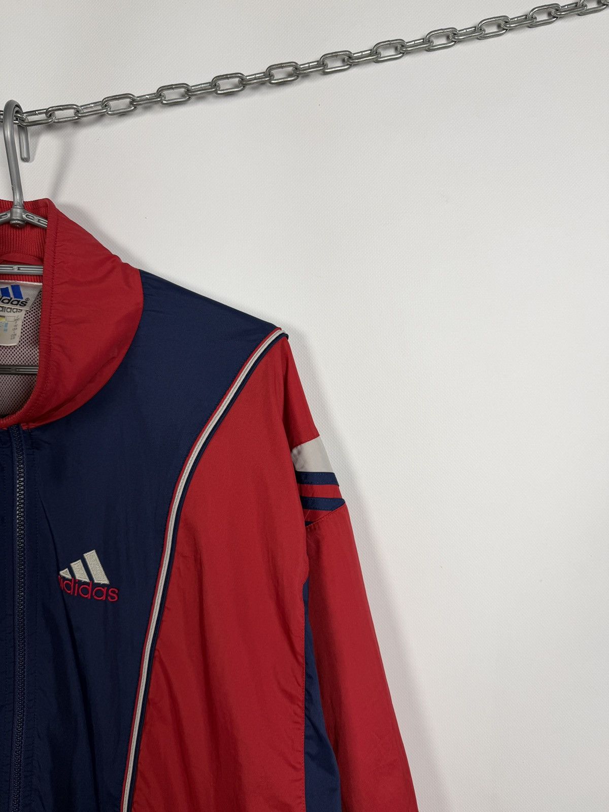 Adidas Men’s Adidas Vintage Full Zip Track Jacket Retro 90s Size L Size US L / EU 52-54 / 3 - 2 Thumbnail
