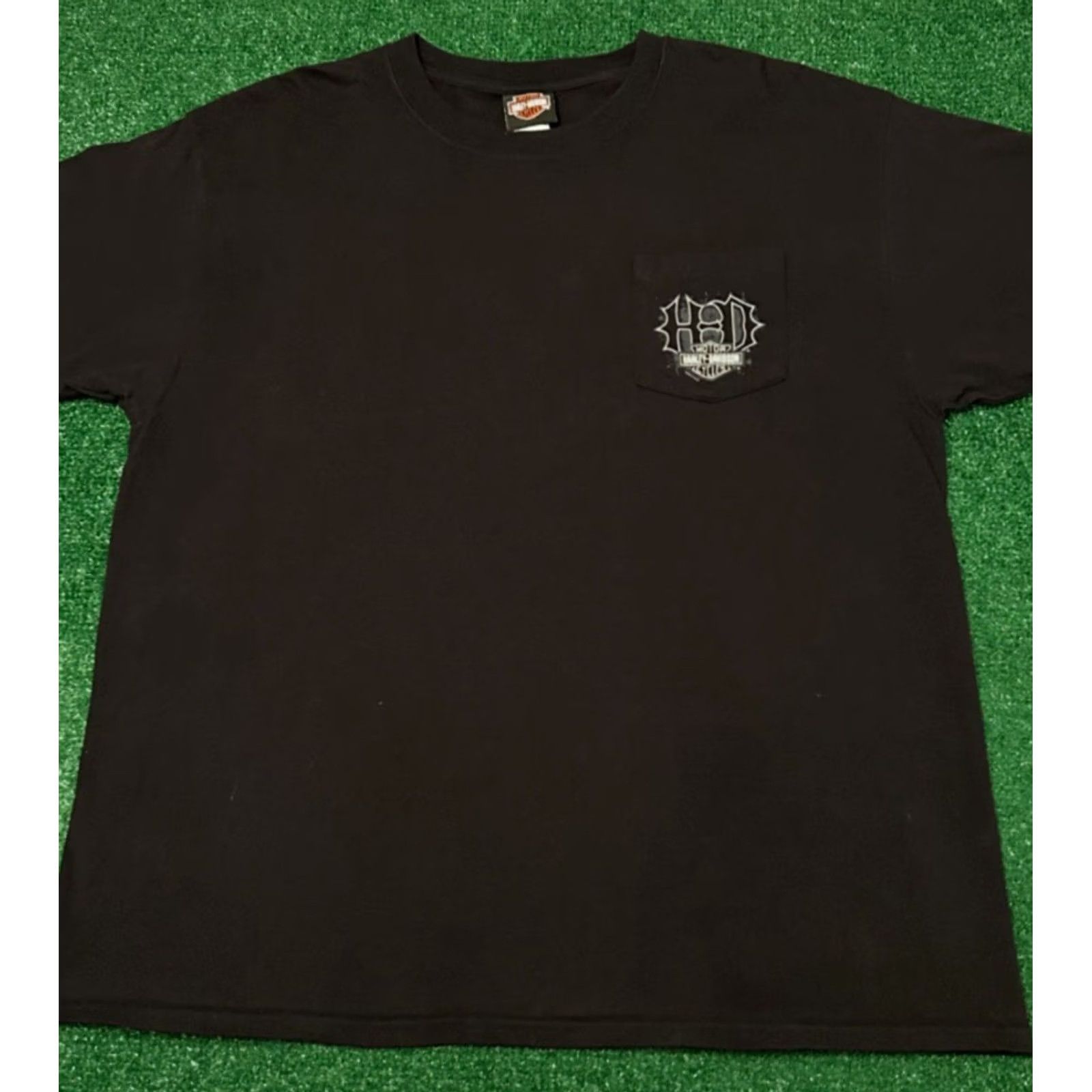 Harley Davidson VINTAGE Harley Davidson Shirt Mens XL Biker Iguana Lizard Florida 2015 Y2K Black Size US XL / EU 56 / 4 - 2 Thumbnail