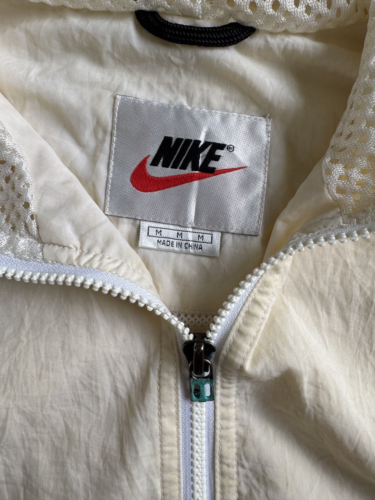 Nike VERY RARE VINTAGE JACKET CAGOULE NIKE CENTER SWOOSH Size US M / EU 48-50 / 2 - 4 Thumbnail