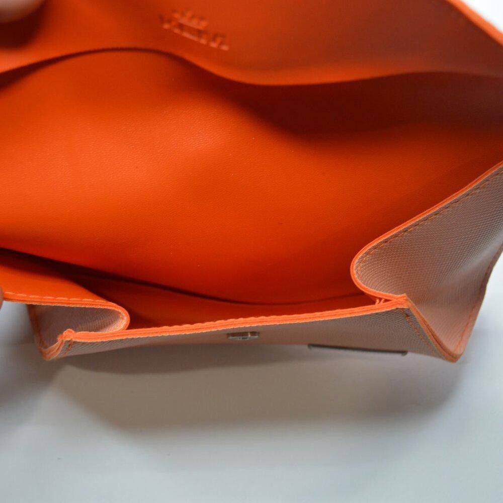 Designer Antaminiau Orange Envelope Clutch Wristlet Size ONE SIZE - 6 Thumbnail
