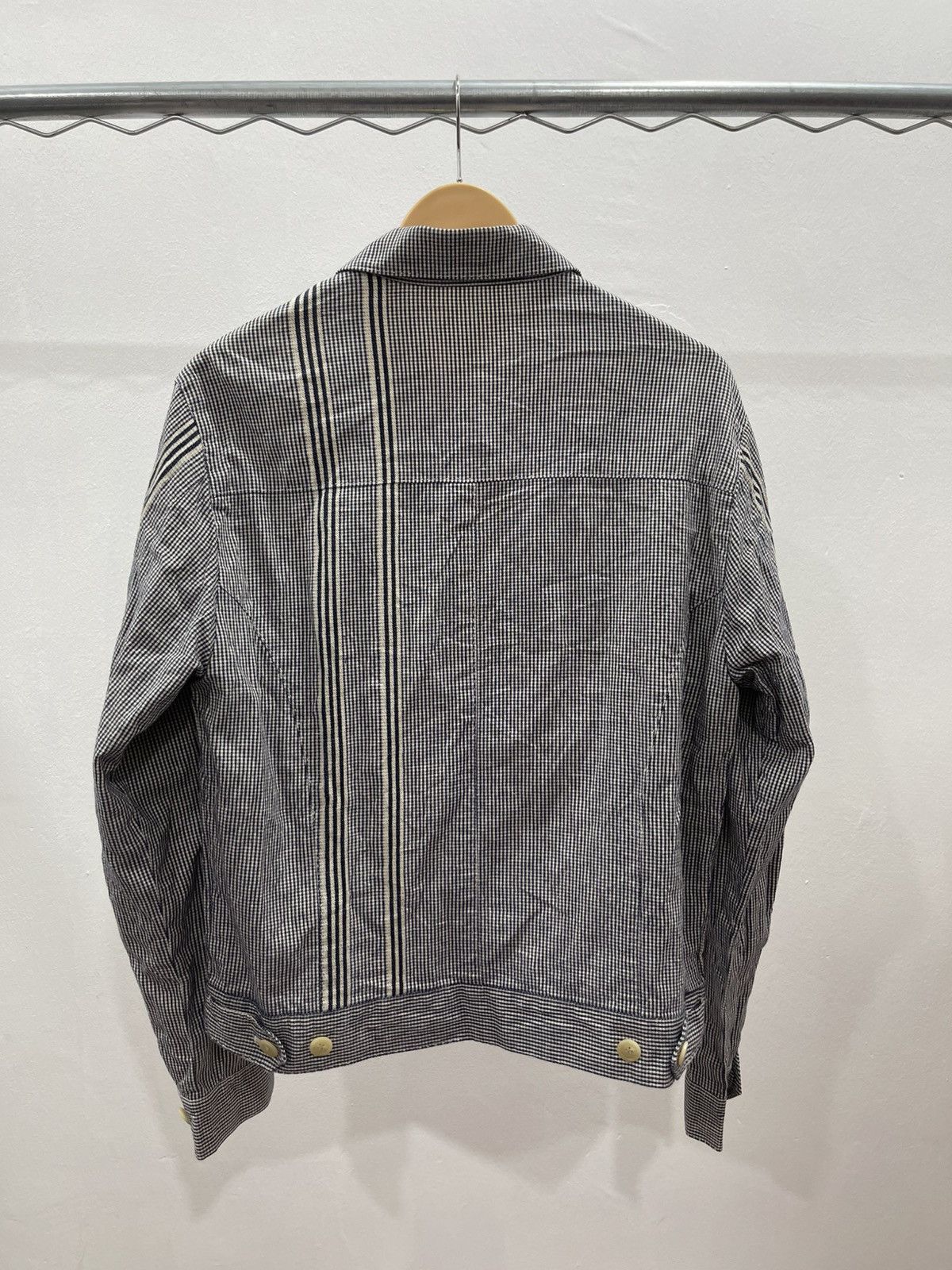 Paul Smith Paul Smit Check Trucker-Style Shirt Jacket Size US L / EU 52-54 / 3 - 8 Thumbnail