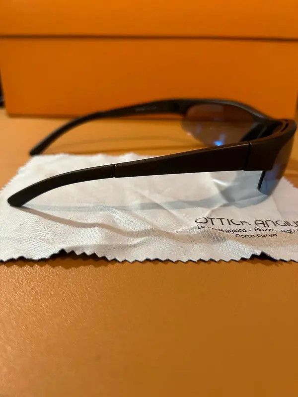 Prada × Vintage PRADA Sunglasses Sport Symbol Wrap Shield Ski Mask Size ONE SIZE - 4 Thumbnail