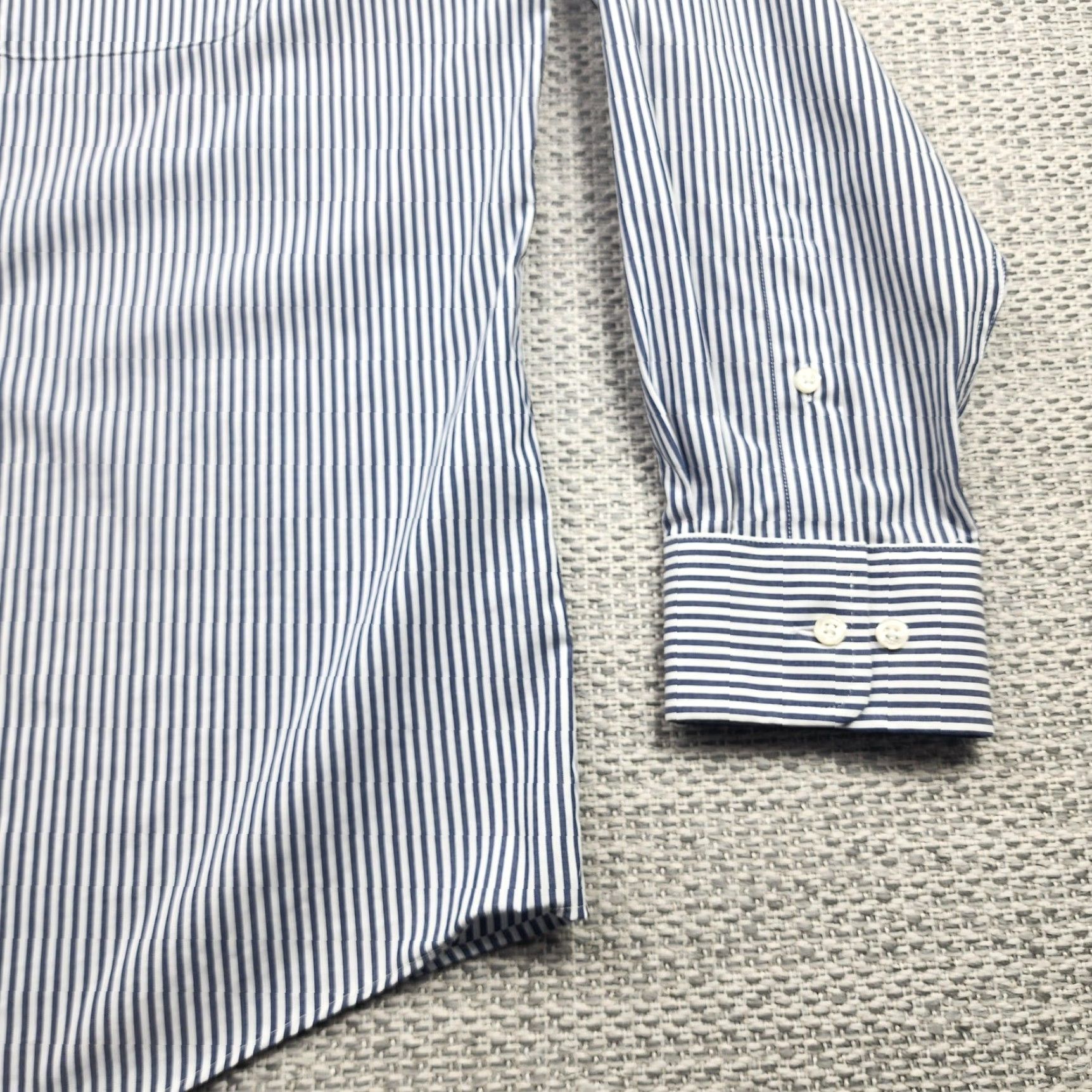 Ralph Lauren Lauren Ralph Lauren Shirt Mens XL Multicolor Striped Stretch Button Up Long Sleeve Dress Size 46R - 2 Thumbnail