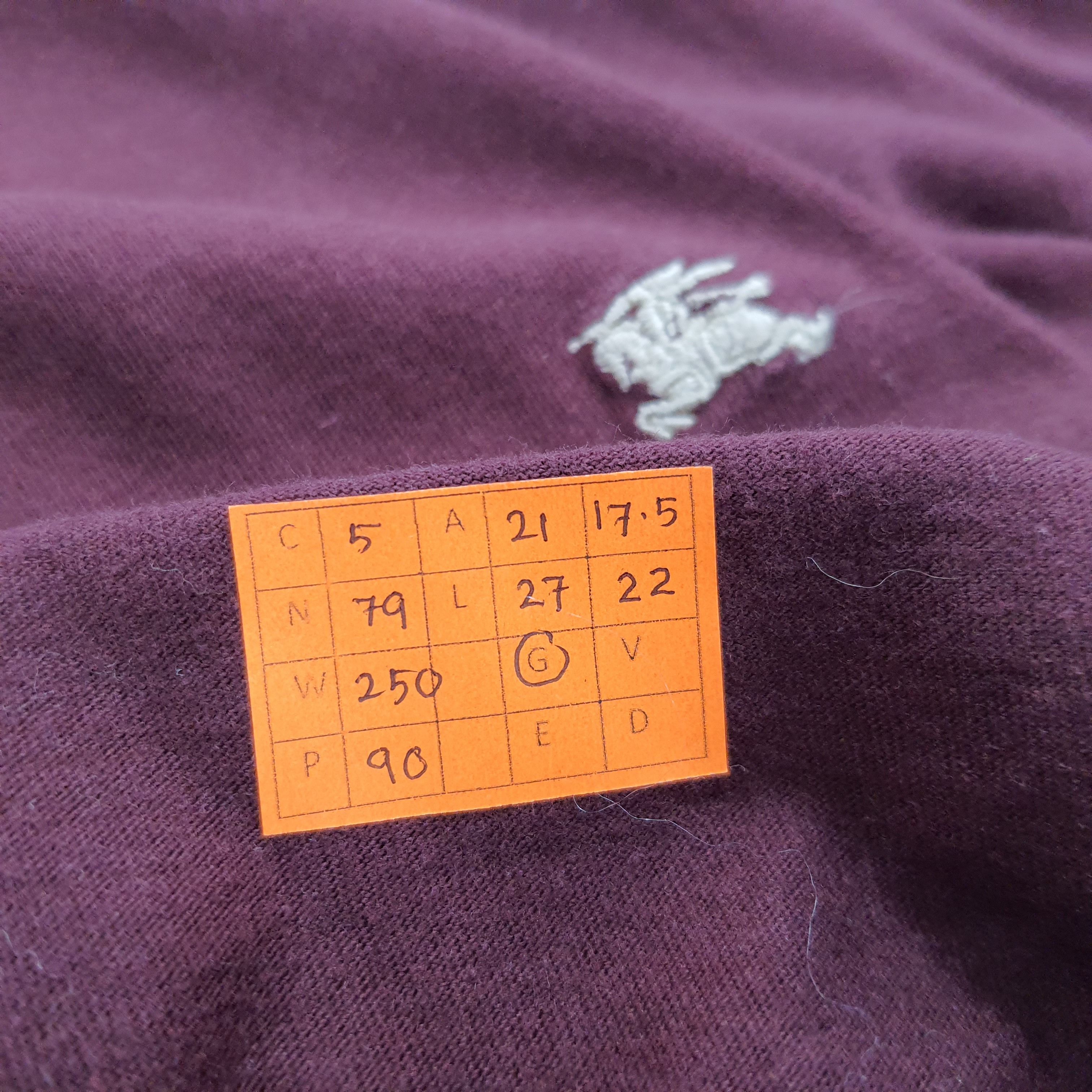 Burberry × Vintage Vintage Burberry Nova Check Long Sleeve T-shirt cp2 Size US L / EU 52-54 / 3 - 8 Thumbnail
