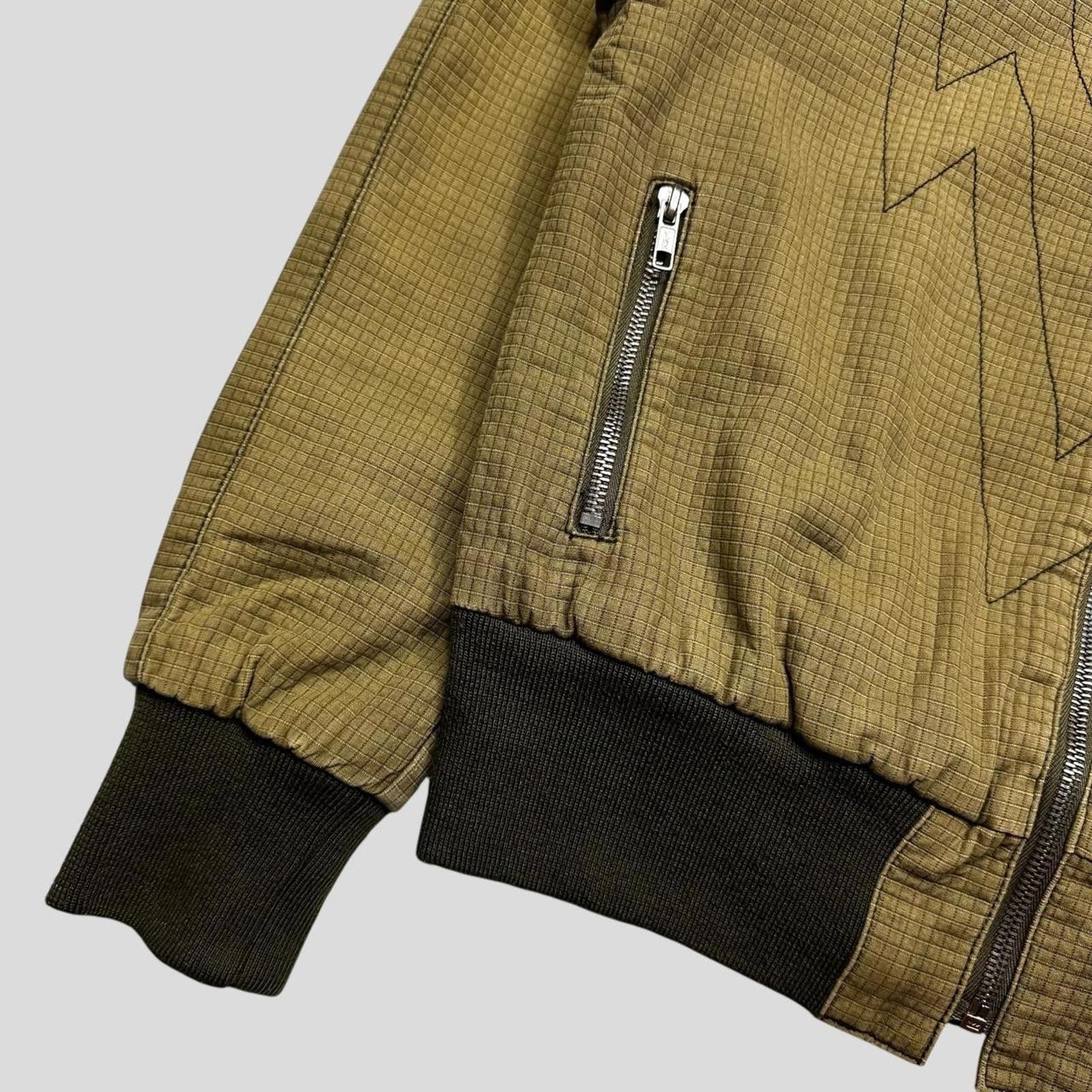 Walter Van Beirendonck W+LT Walter 00s 3D Texture Ripstop Lightning Bomber Jacket S Size S / US 4 / IT 40 - 3 Thumbnail
