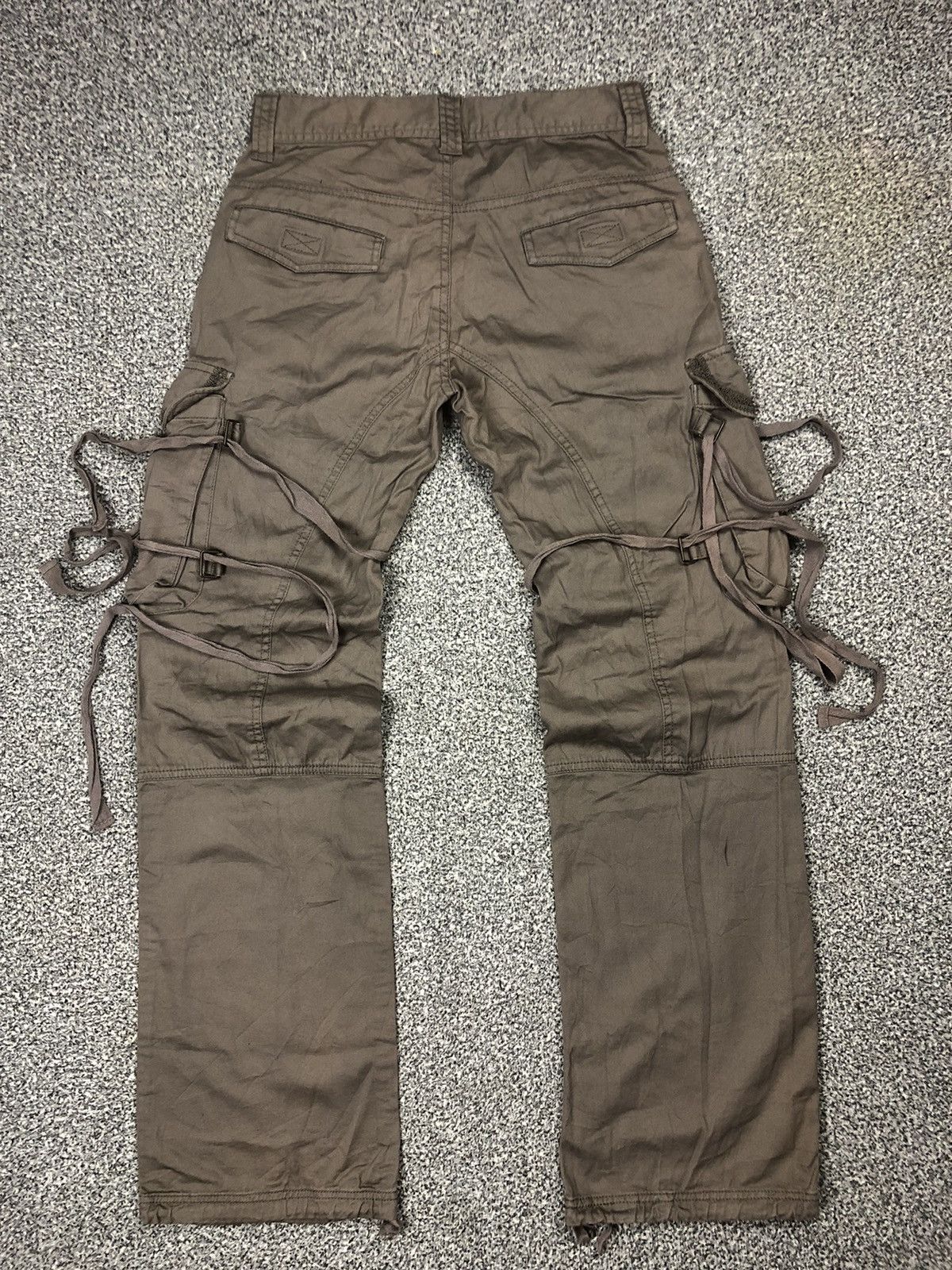 Japanese Brand Vintage Crazy Dack Dive Bondage Cargopants Size 30" / US 8 / IT 44 - 14 Thumbnail