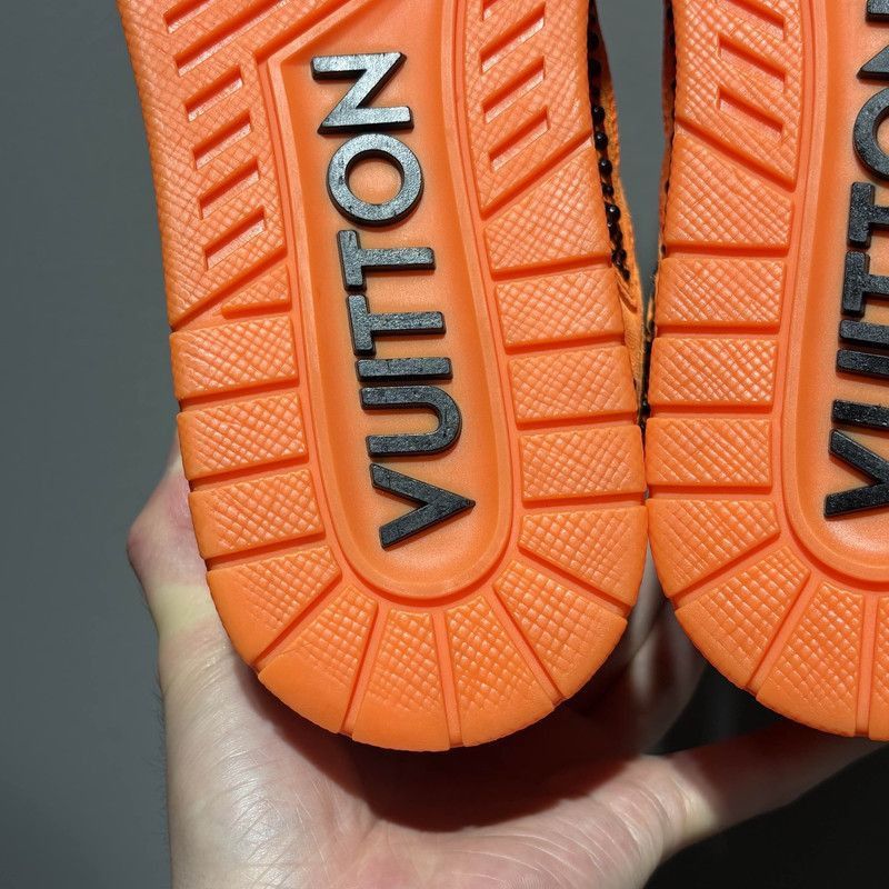 Louis Vuitton Louis Vuitton Skate Orange Low-Top Sneakers -2508 Size US 8.5 / EU 41-42 - 6 Thumbnail