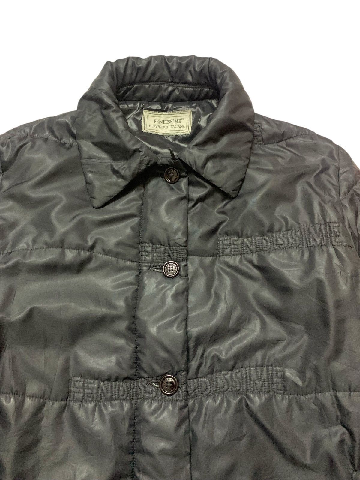 Fendi FENDISSISME FENDI Thin Puffer Jacket Vintage Size US M / EU 48-50 / 2 - 3 Thumbnail