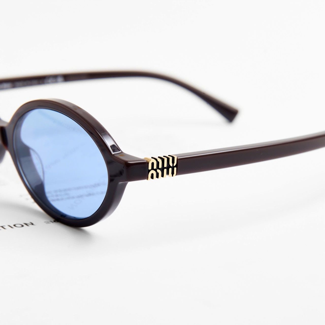 Miu Miu MIU MIU 0MU 04ZS 22C60O SUNGLASSES Size ONE SIZE - 3 Thumbnail