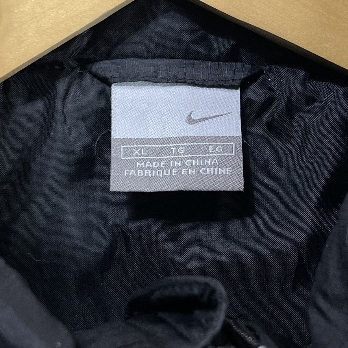 Nike × Vintage Vintage Nike Quilted Puffer Ripstop Nylon Jacket Size US L / EU 52-54 / 3 - 9 Thumbnail