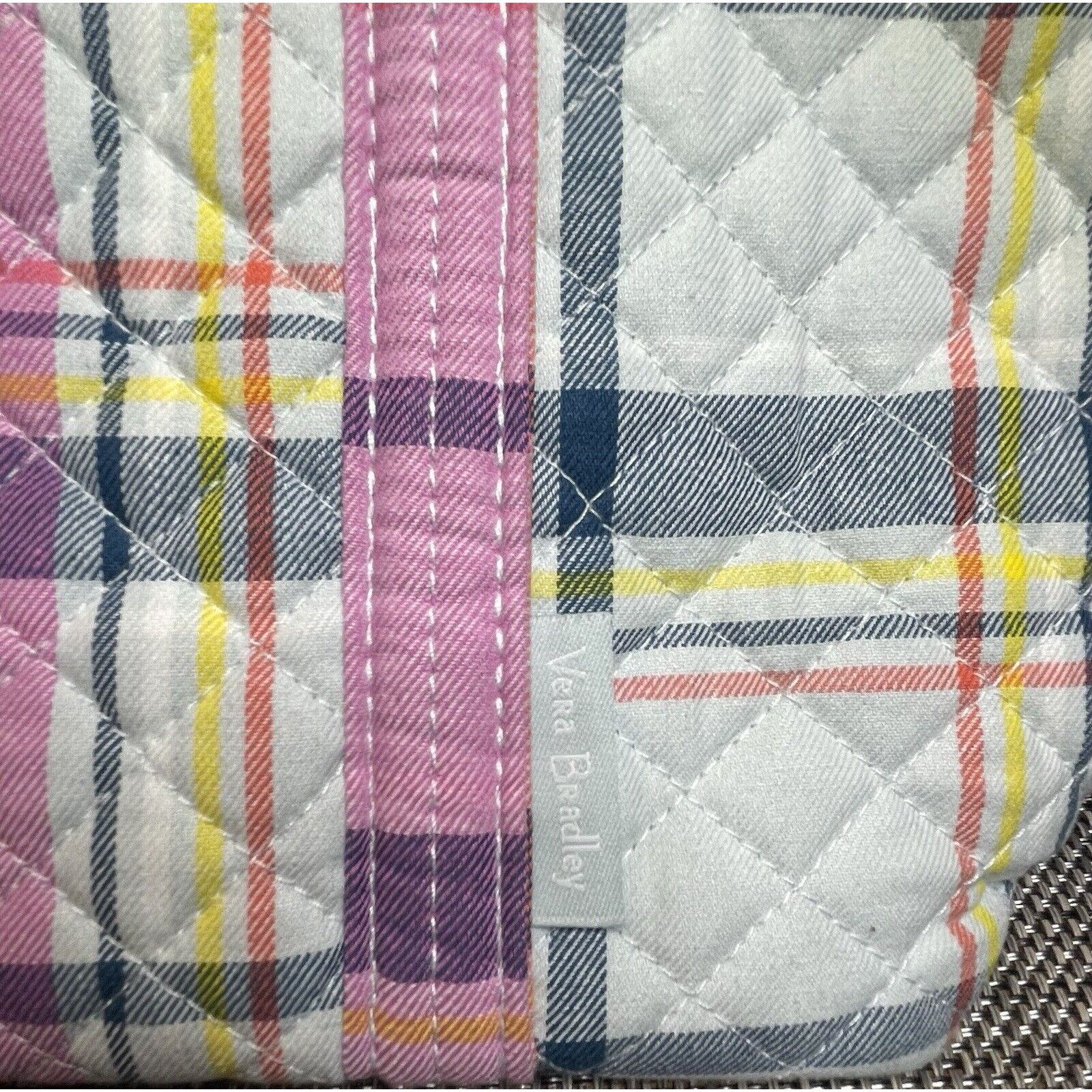 Vera Bradley Vera Bradley "Pastel Plaid" Vera Tote Bag New without tags. Size ONE SIZE - 6 Thumbnail