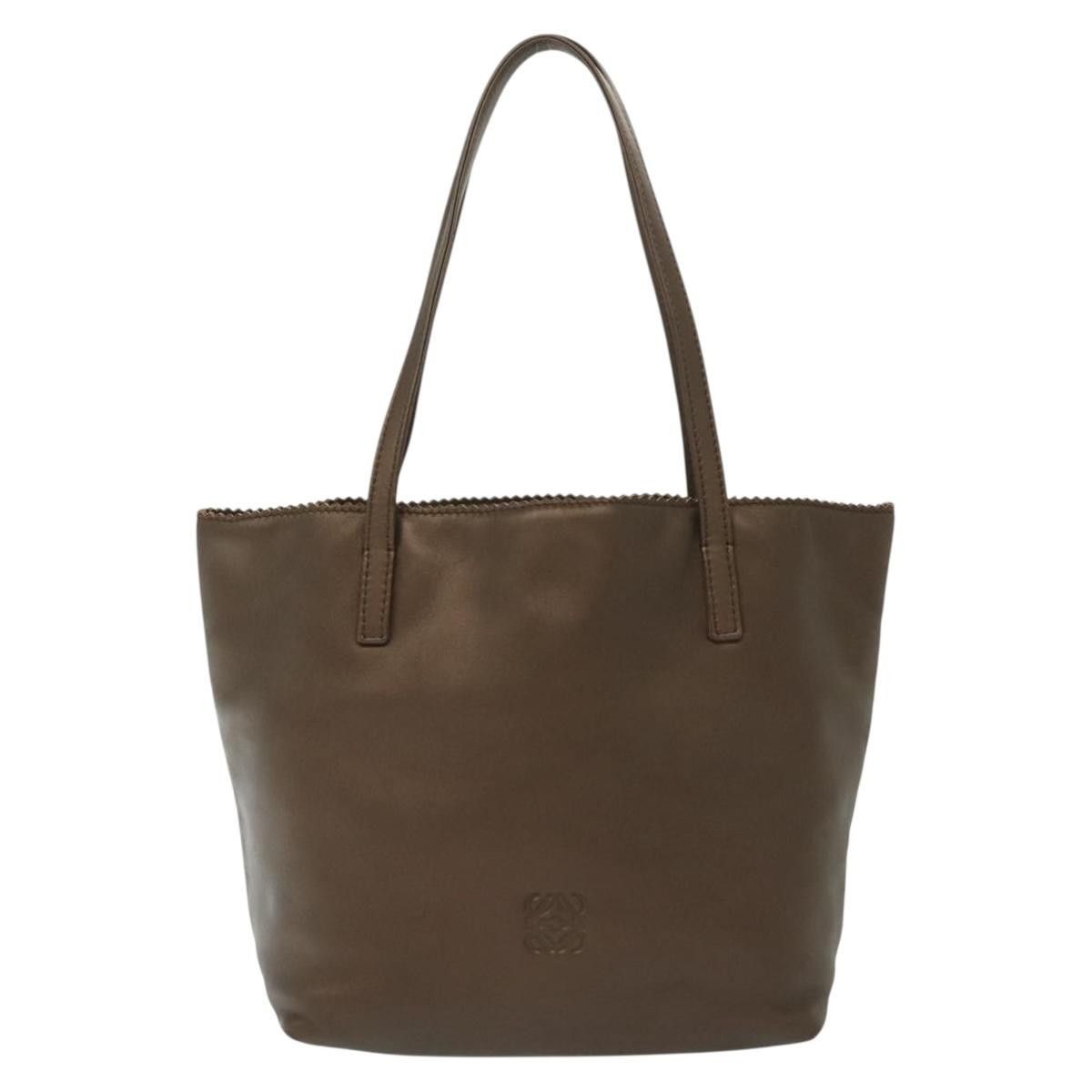 Loewe Loewe Anagram handbag Leather Size ONE SIZE - 1 Thumbnail