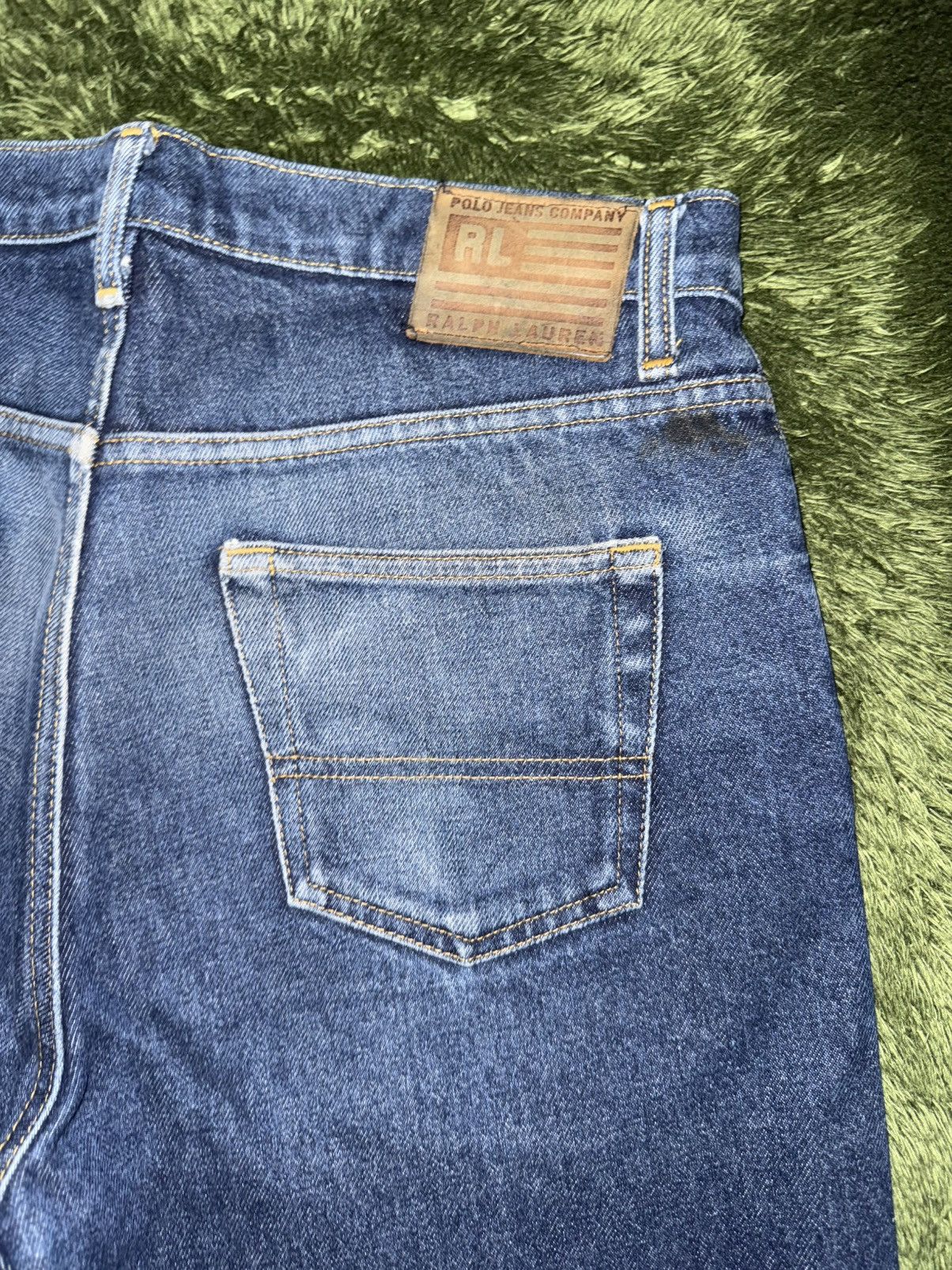 Polo Ralph Lauren [31X32] POLO RALPH LAUREN JEANS button fly denim pants Size US 31 - 8 Thumbnail