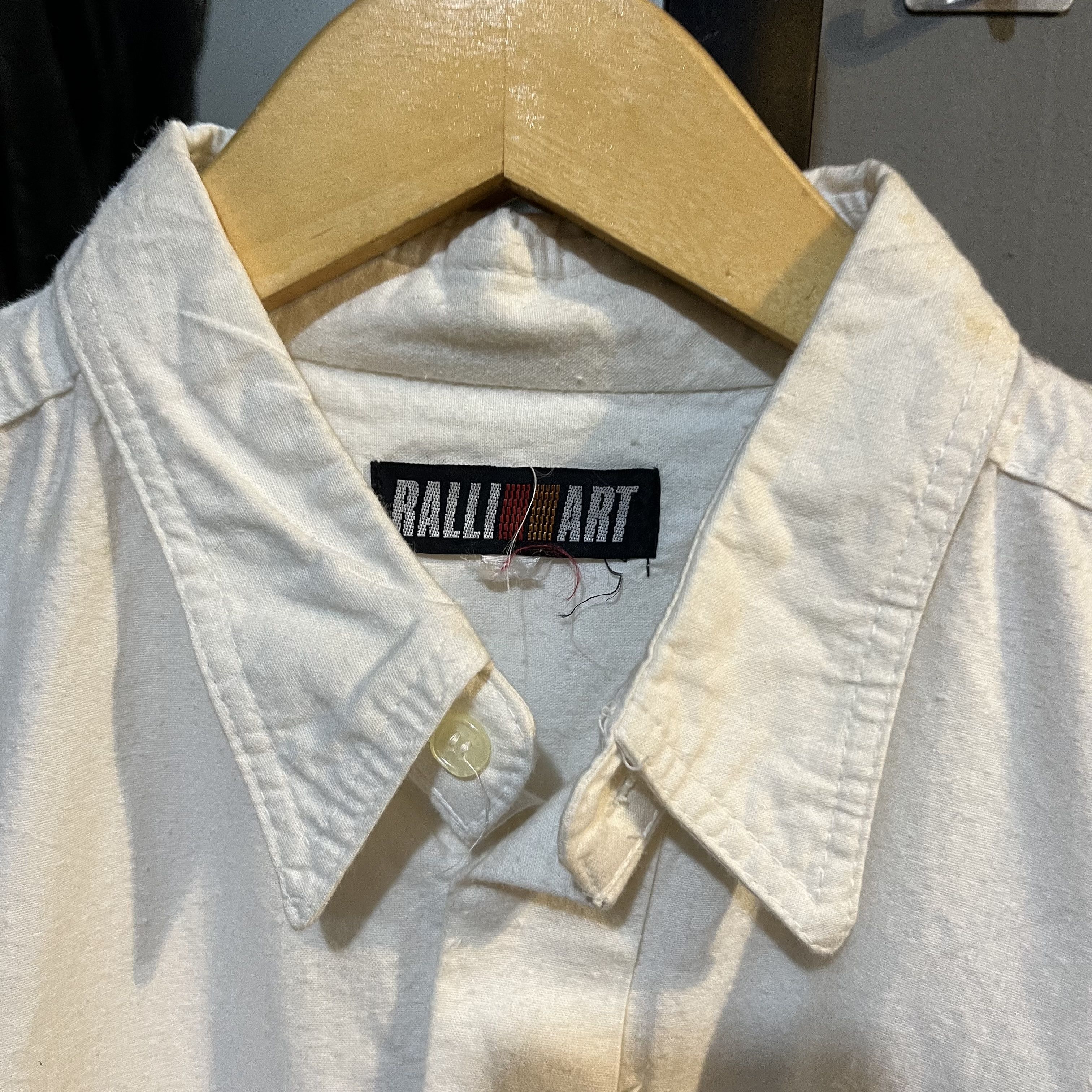 Japanese Brand × Vintage Ralli art racing short sleeve button shirt Size US M / EU 48-50 / 2 - 3 Thumbnail
