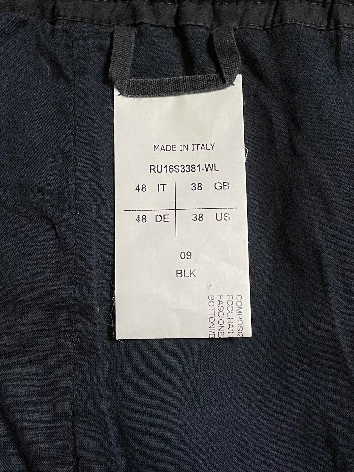 Rick Owens Rick Owens 48 7/8/9 length pants Size US 34 / EU 50 - 3 Thumbnail