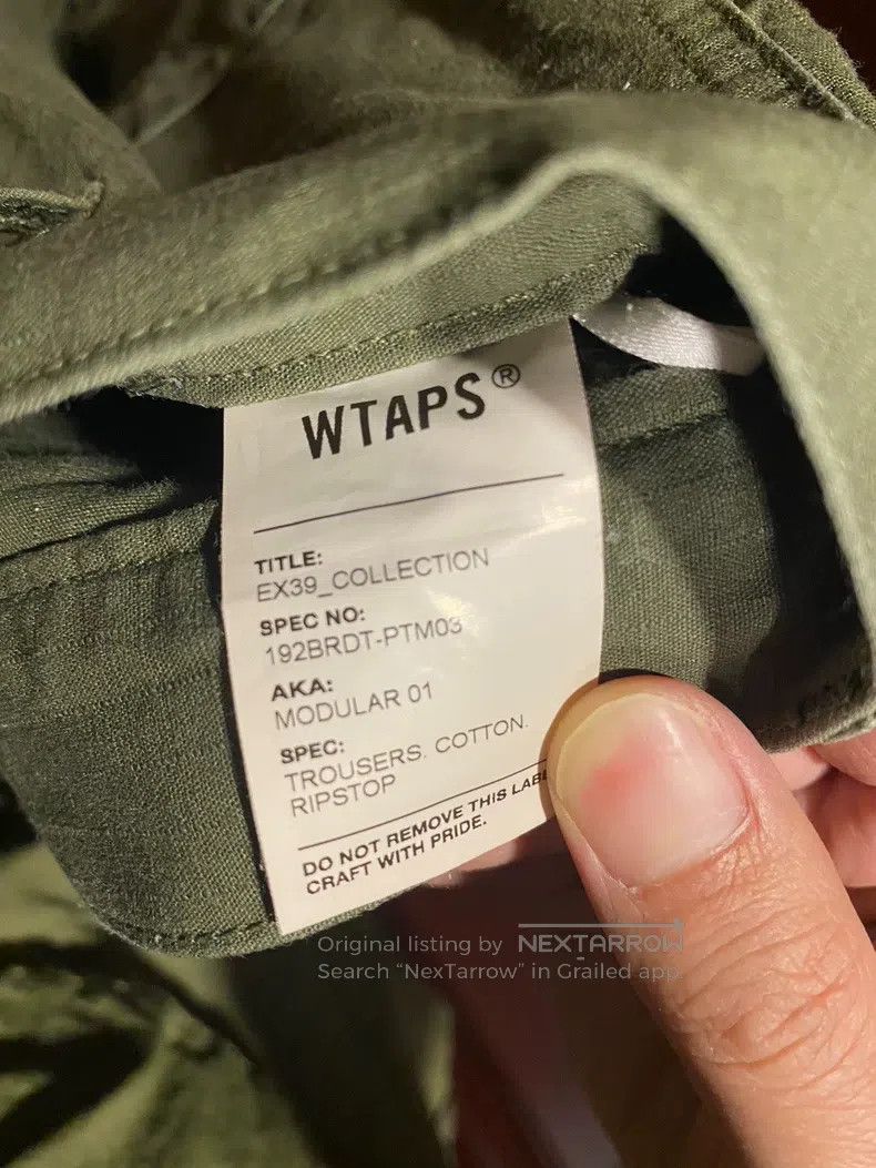 Wtaps Wtaps size 3 Ten Bag Casual Pants Size US 41 - 5 Thumbnail