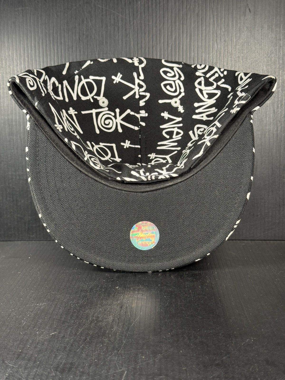 Stussy STUSSY SS13 X NEW ERA FITTED 7 3/8 WORLD TOUR HAT Size ONE SIZE - 8 Thumbnail