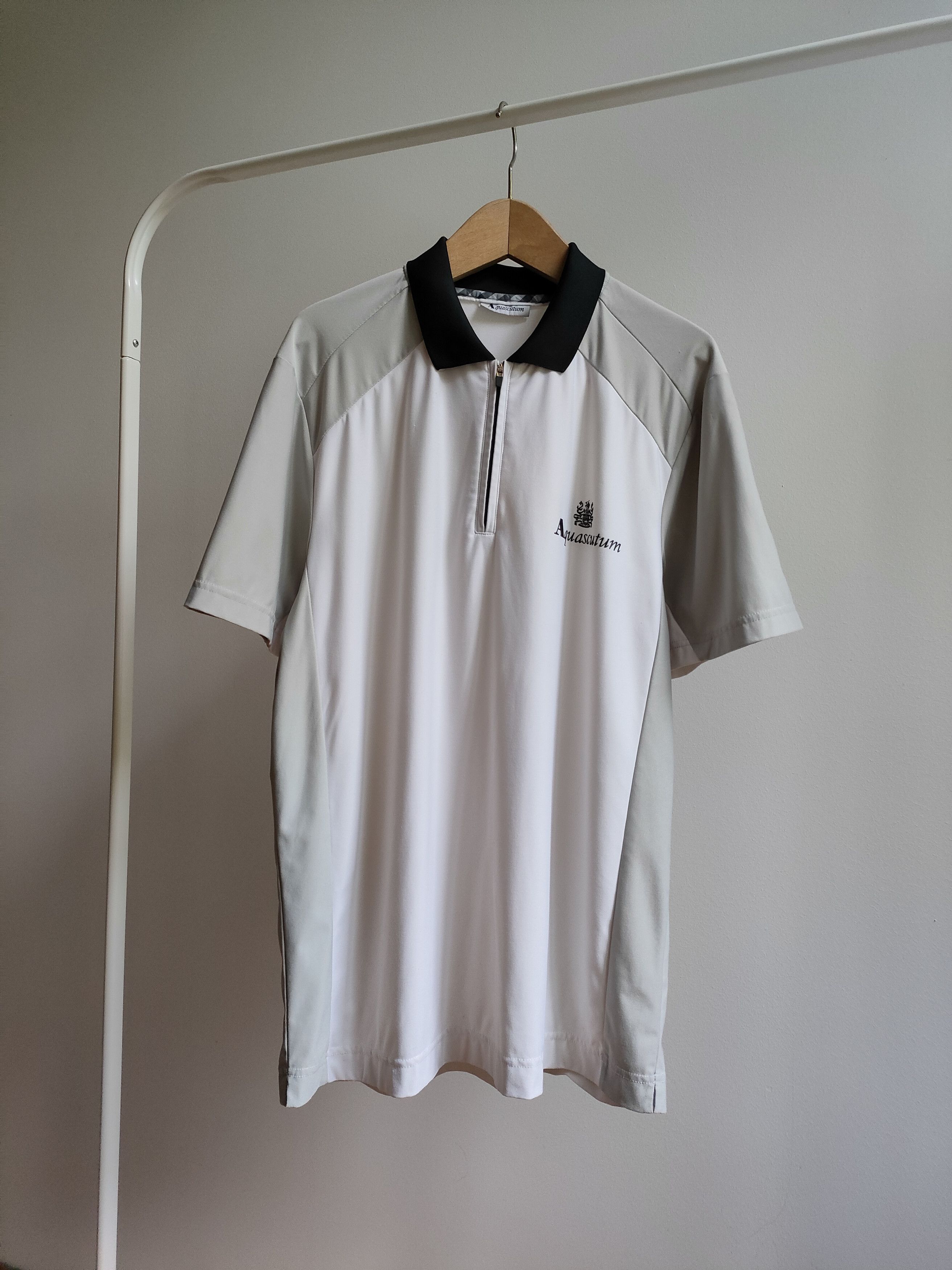 Aquascutum Aquascutum quarter zip polo shirt Size US L / EU 52-54 / 3 - 1 Thumbnail