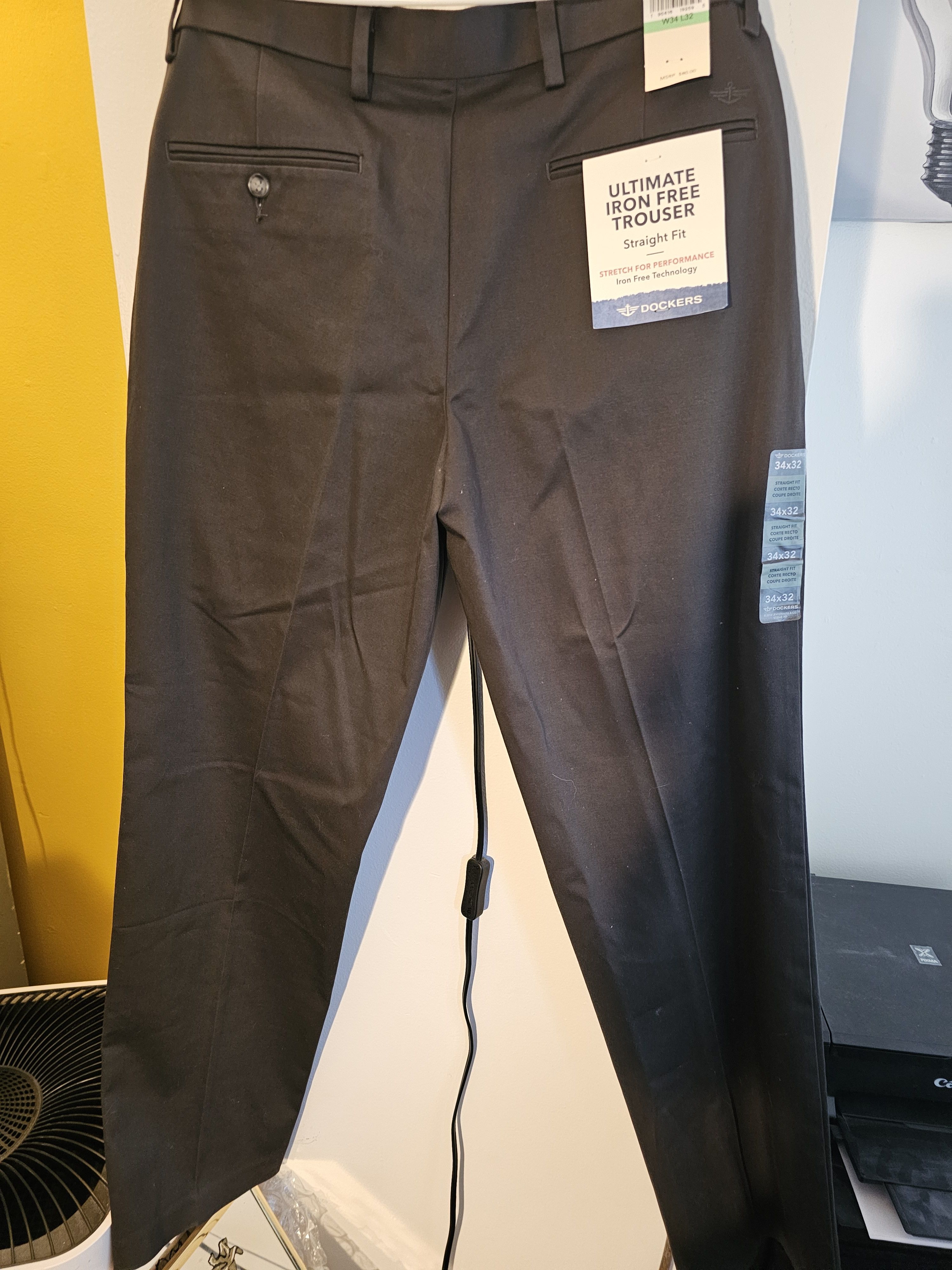 Dockers NWT Dockers Ultimate Iron Free Trouser Straight Fit - 34x32 Size US 34 / EU 50 - 6 Thumbnail