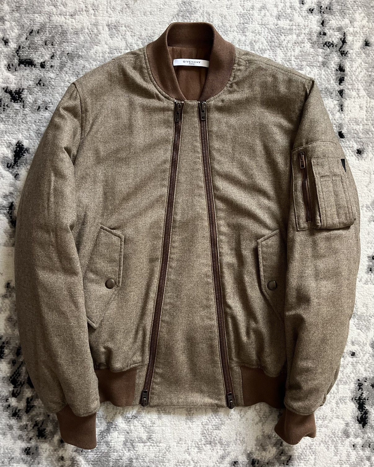 Archival Clothing × Givenchy AW2016 Givenchy Camel Asymmetrical 