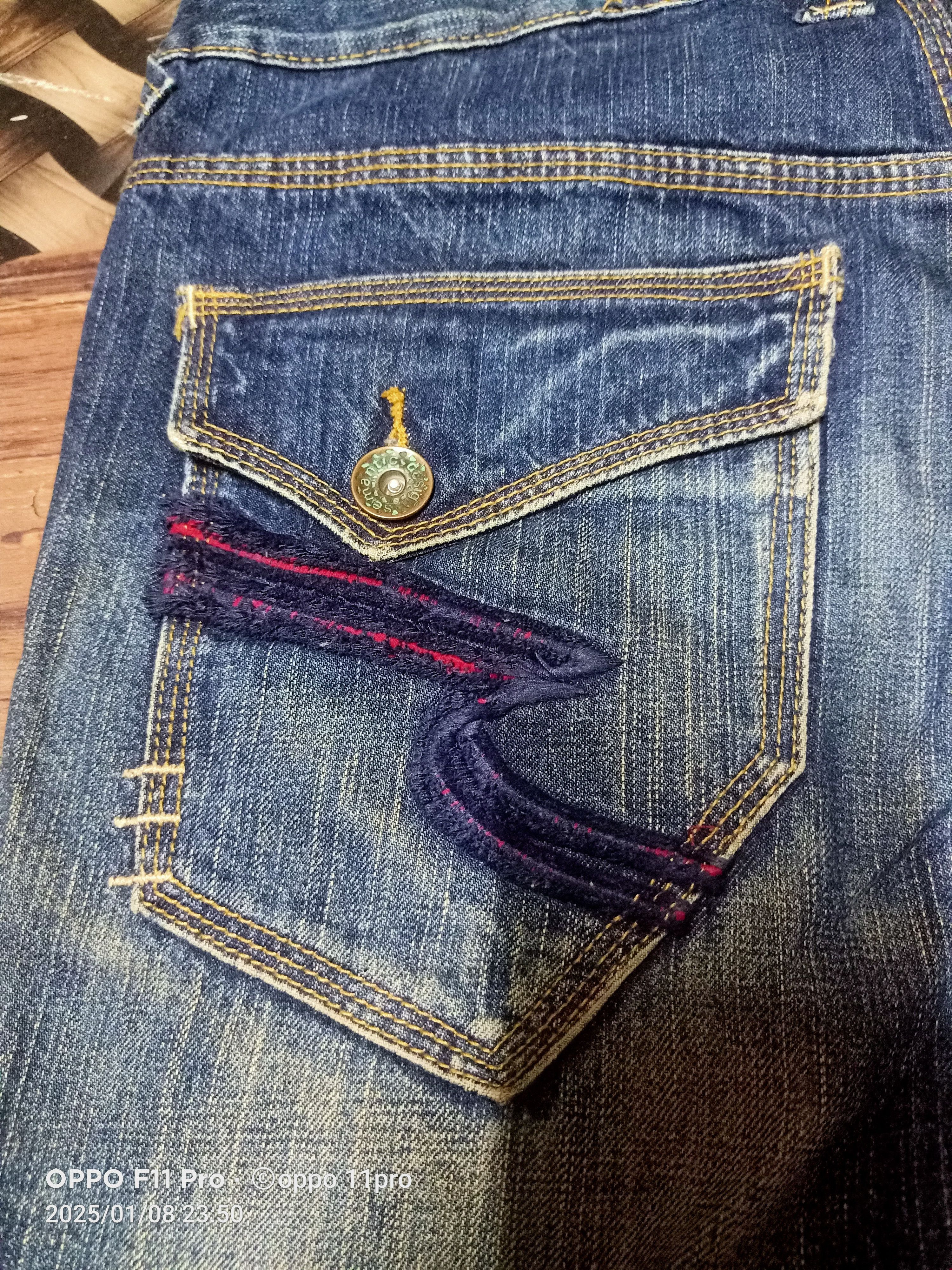 If Six Was Nine × Japanese Brand × semanticdesign Semantic Design Distressdenim flare Size US 33 - 13 Thumbnail
