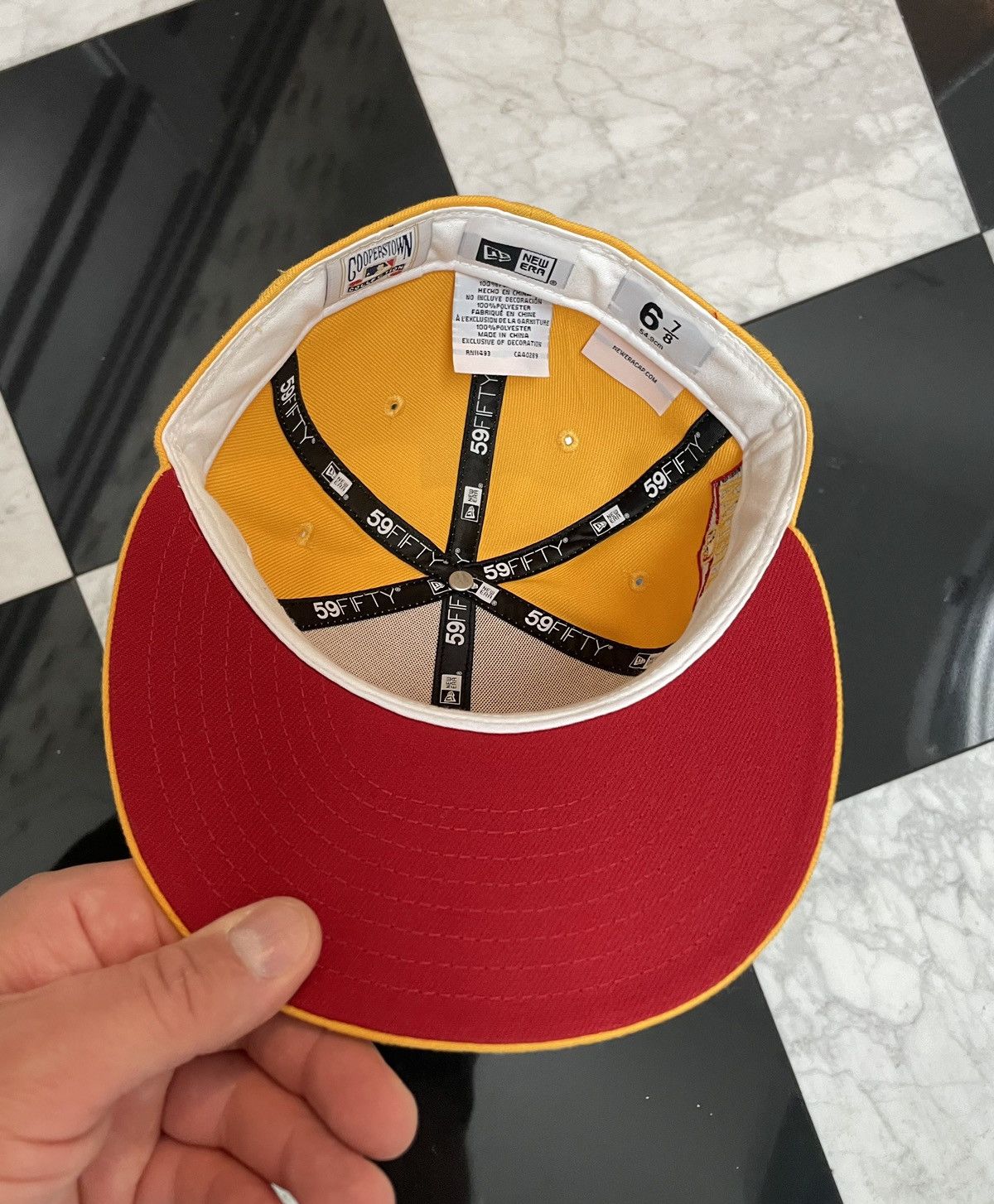 New Era 🔥 Exclusive Dodgers fitted size 6 7/8 Size ONE SIZE - 4 Thumbnail