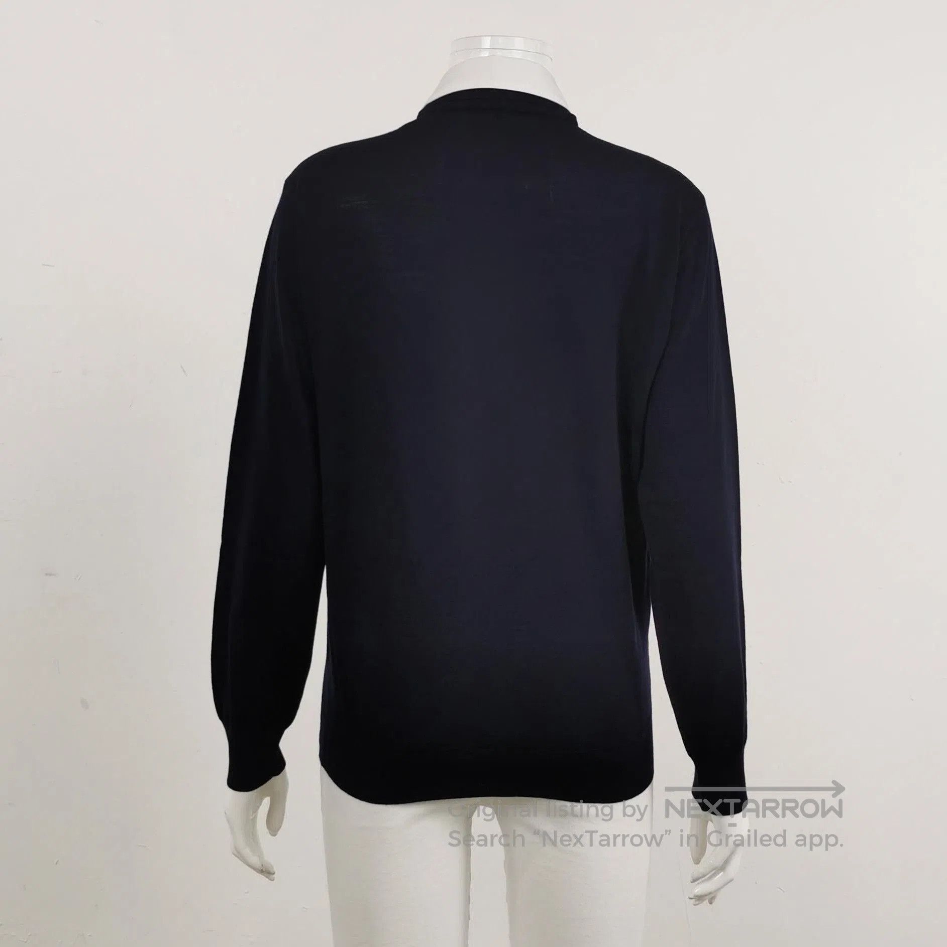 Prada Prada Color Block Wool Long Sleeve Knit Top . Size XS / US 0-2 / IT 36-38 - 2 Thumbnail
