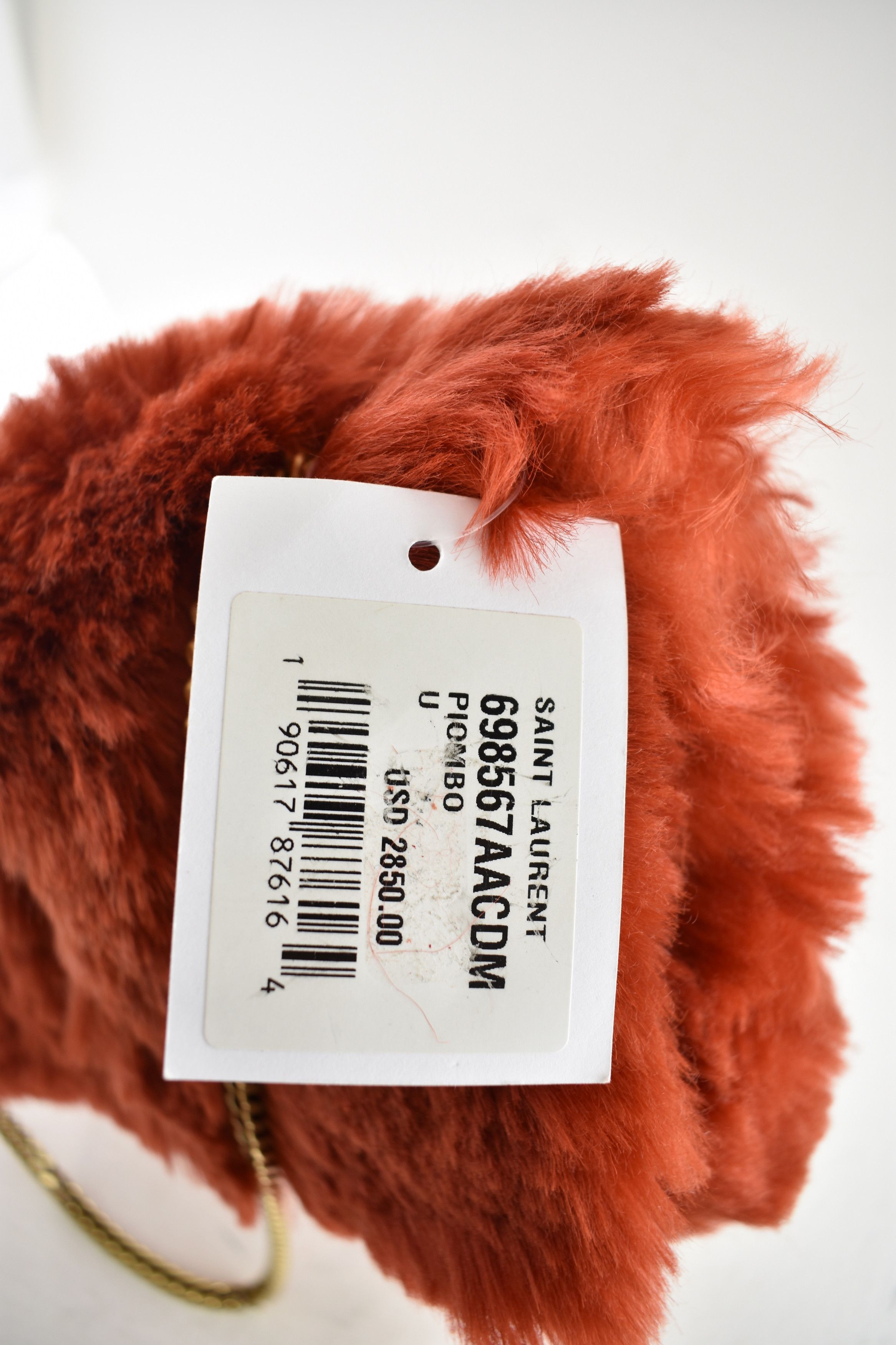 Saint Laurent Paris Small Kate YSL Logo Reversible Faux Fur Suede Shoulder Bag Size ONE SIZE - 24 Thumbnail