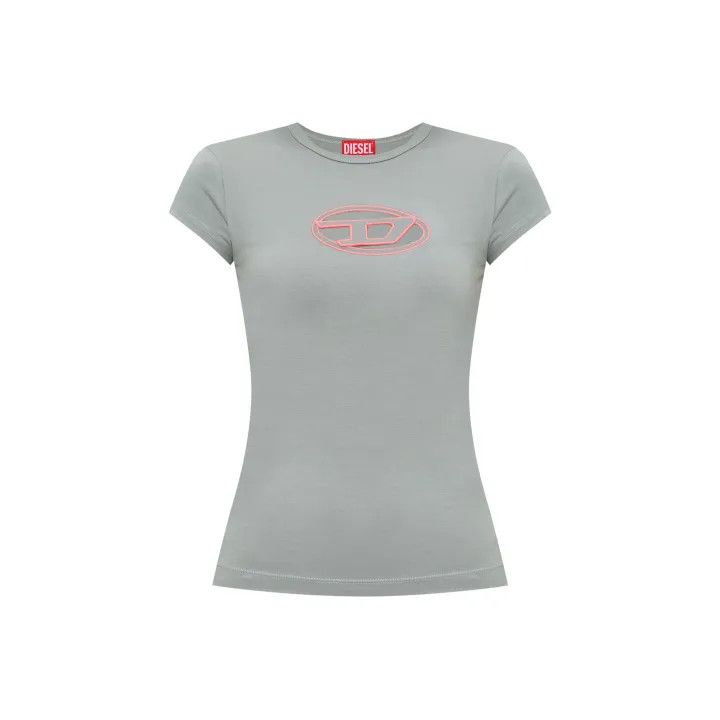 Diesel Diesel Oval-D Logo Short Sleeve T-Shirt 0079 Size S / US 4 / IT 40 - 1 Thumbnail