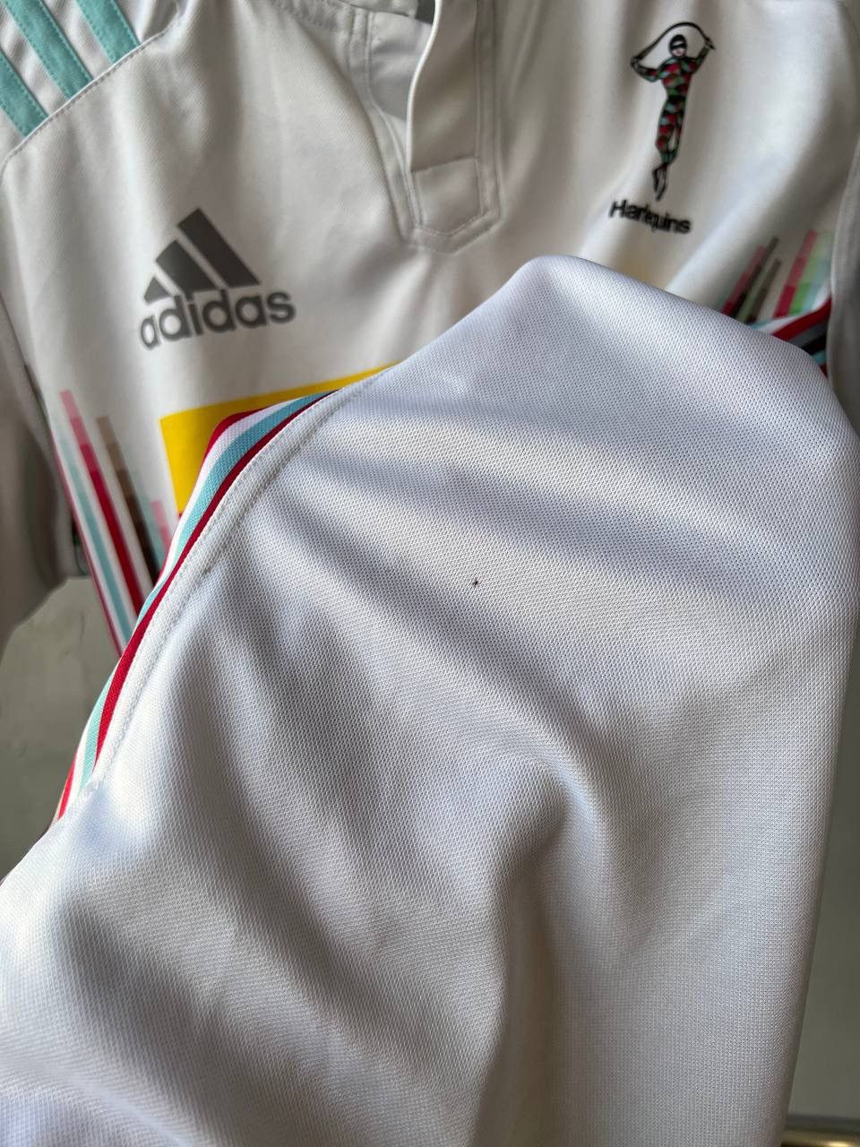 Adidas 2015/16 HERLEQUINS AWAY RUGBY UNION JERSEY SHIRT DHL ADIDAS Size US L / EU 52-54 / 3 - 13 Thumbnail