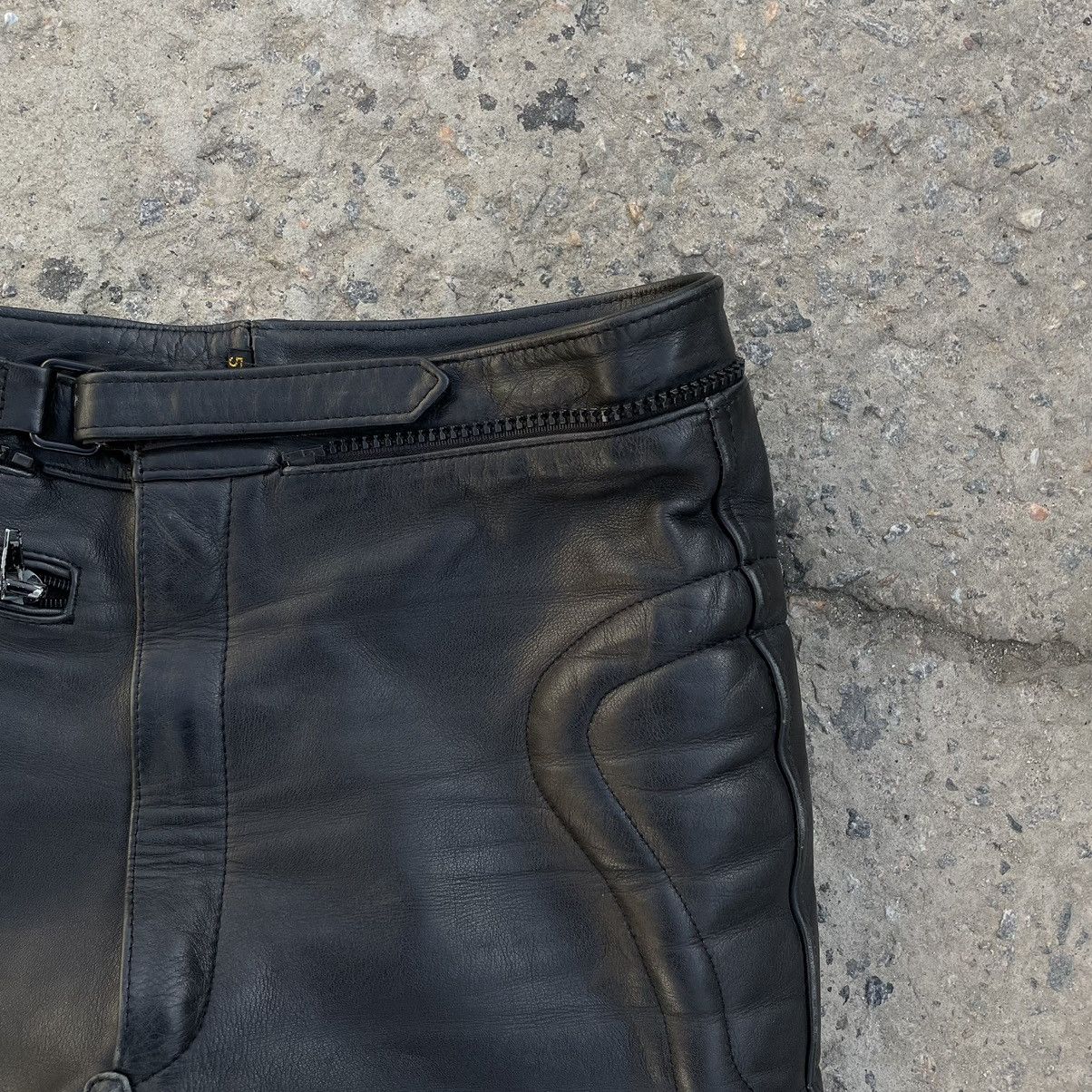 Leather × Vintage Vintage Leather Pants Moto IDCS Y2K 90s Style USA Size US 31 - 7 Thumbnail